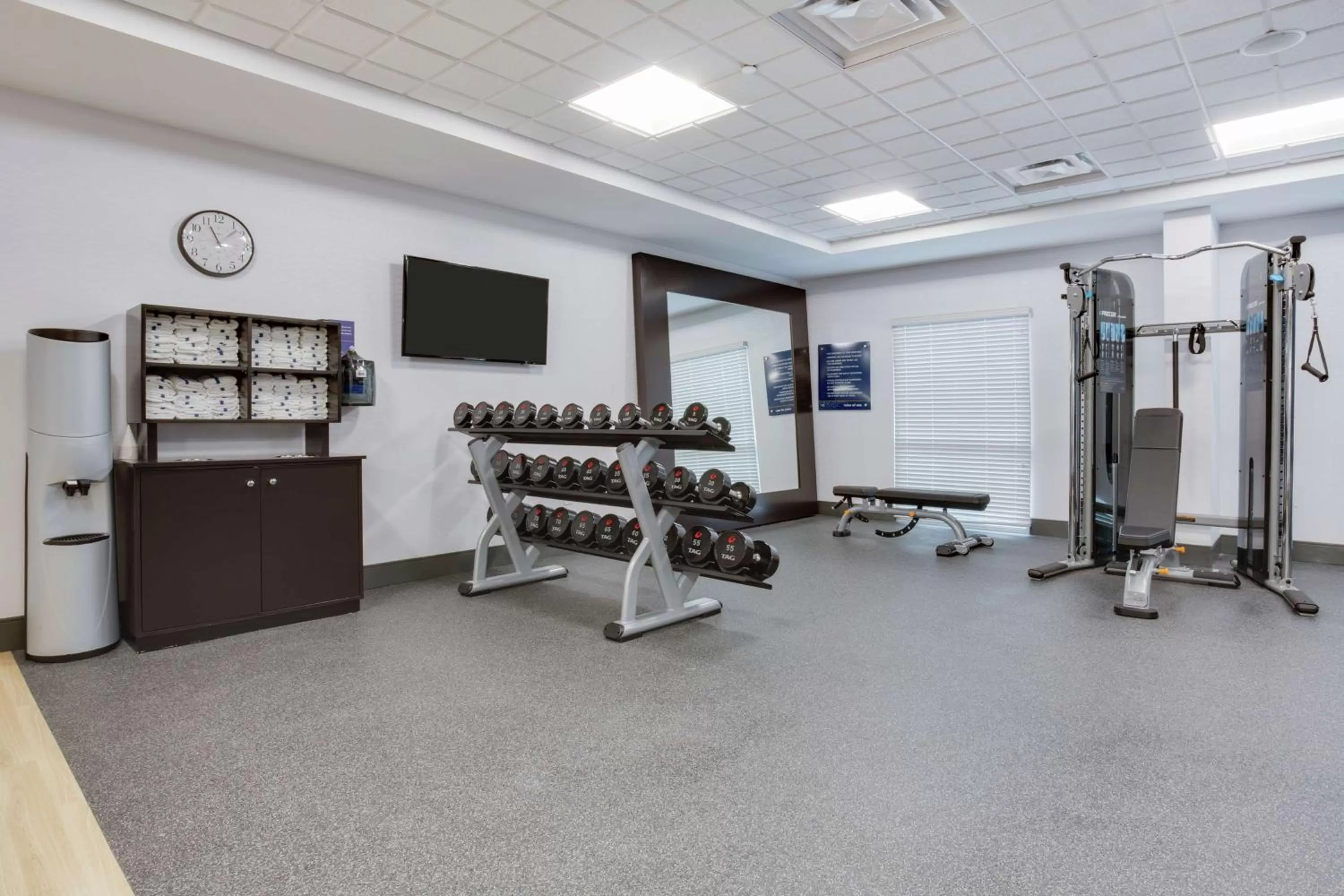 Fitness centre/facilities in Hampton Inn and Suites Jacksonville/Orange Park, FL