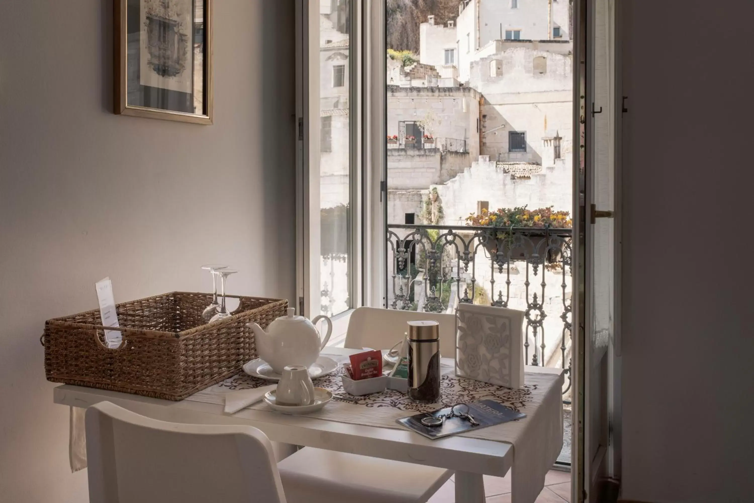 Living room in Il Vicinato, casa vacanza immersa nel cuore dei Sassi