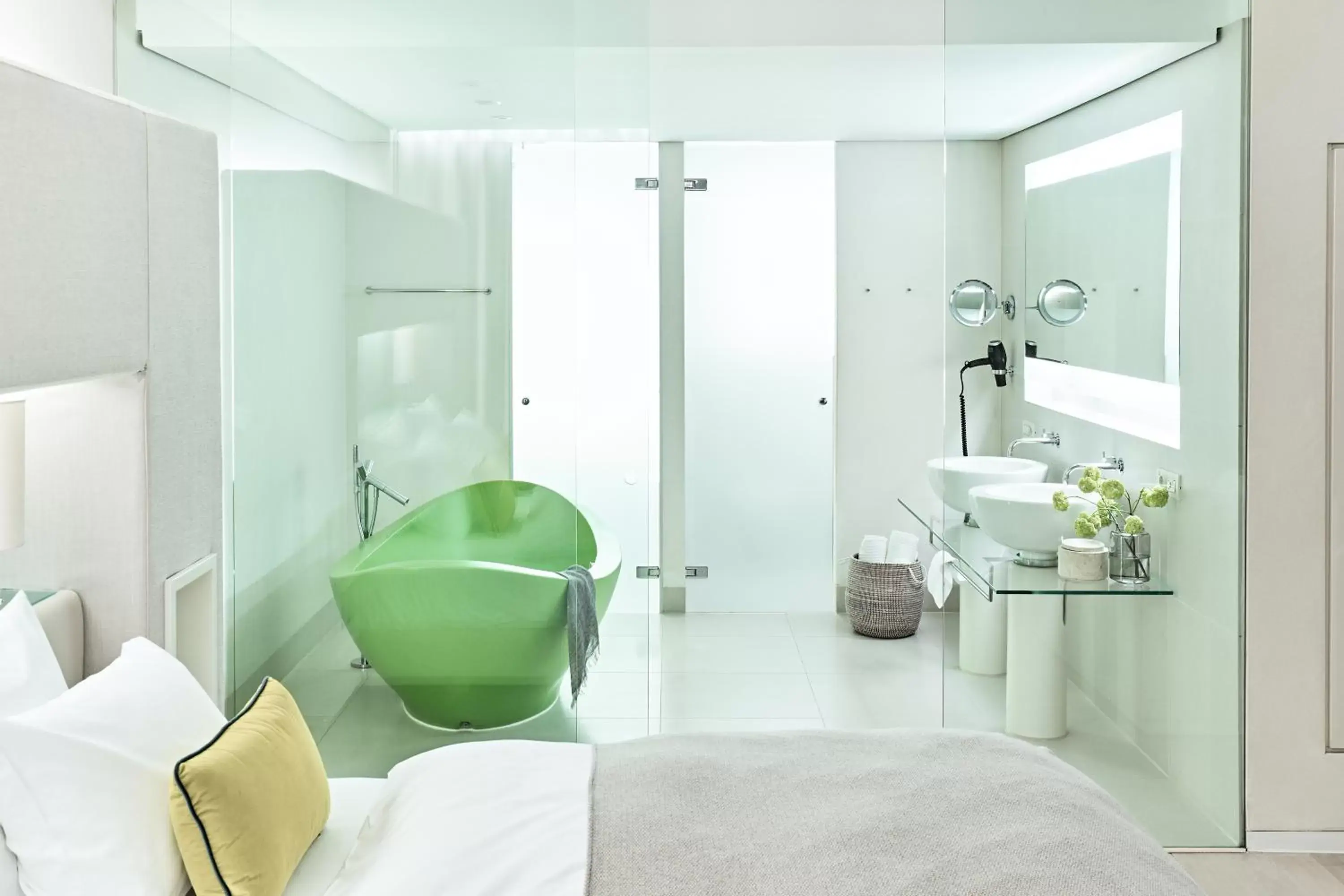 Bathroom in SIDE Design Hotel Hamburg
