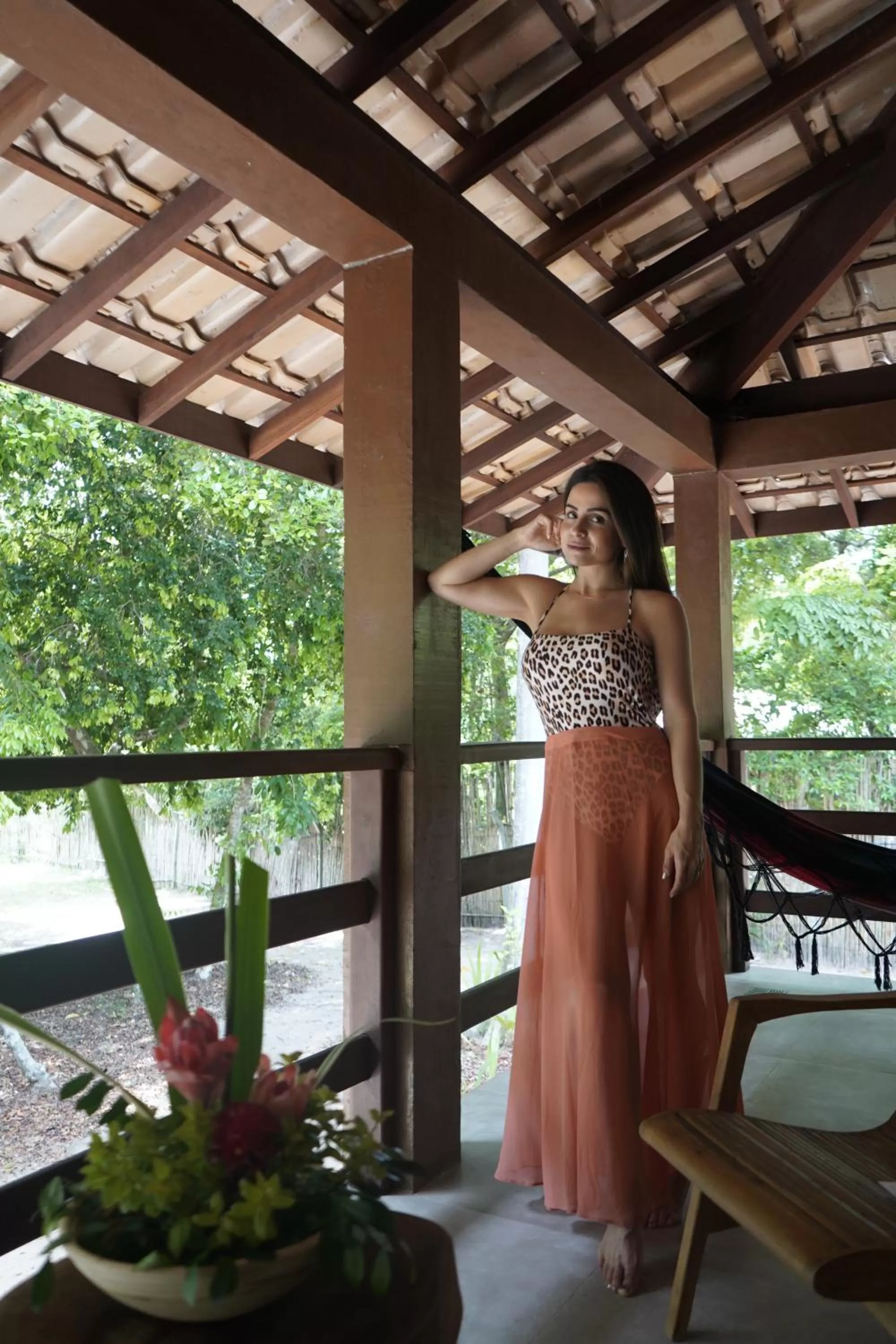 Balcony/Terrace in Pousada Sitio da Bia