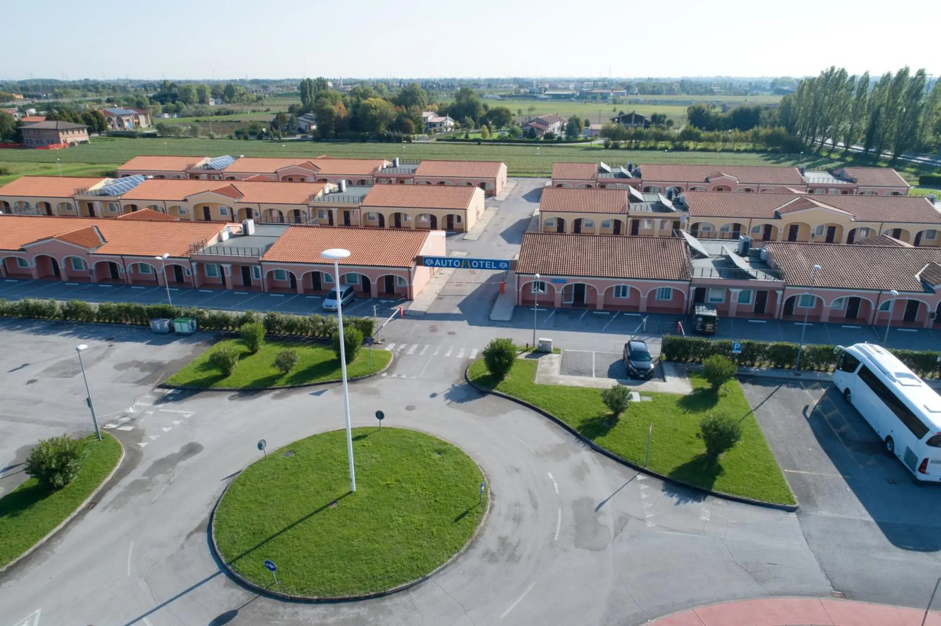 Bird's-eye View in Autohotel Venezia