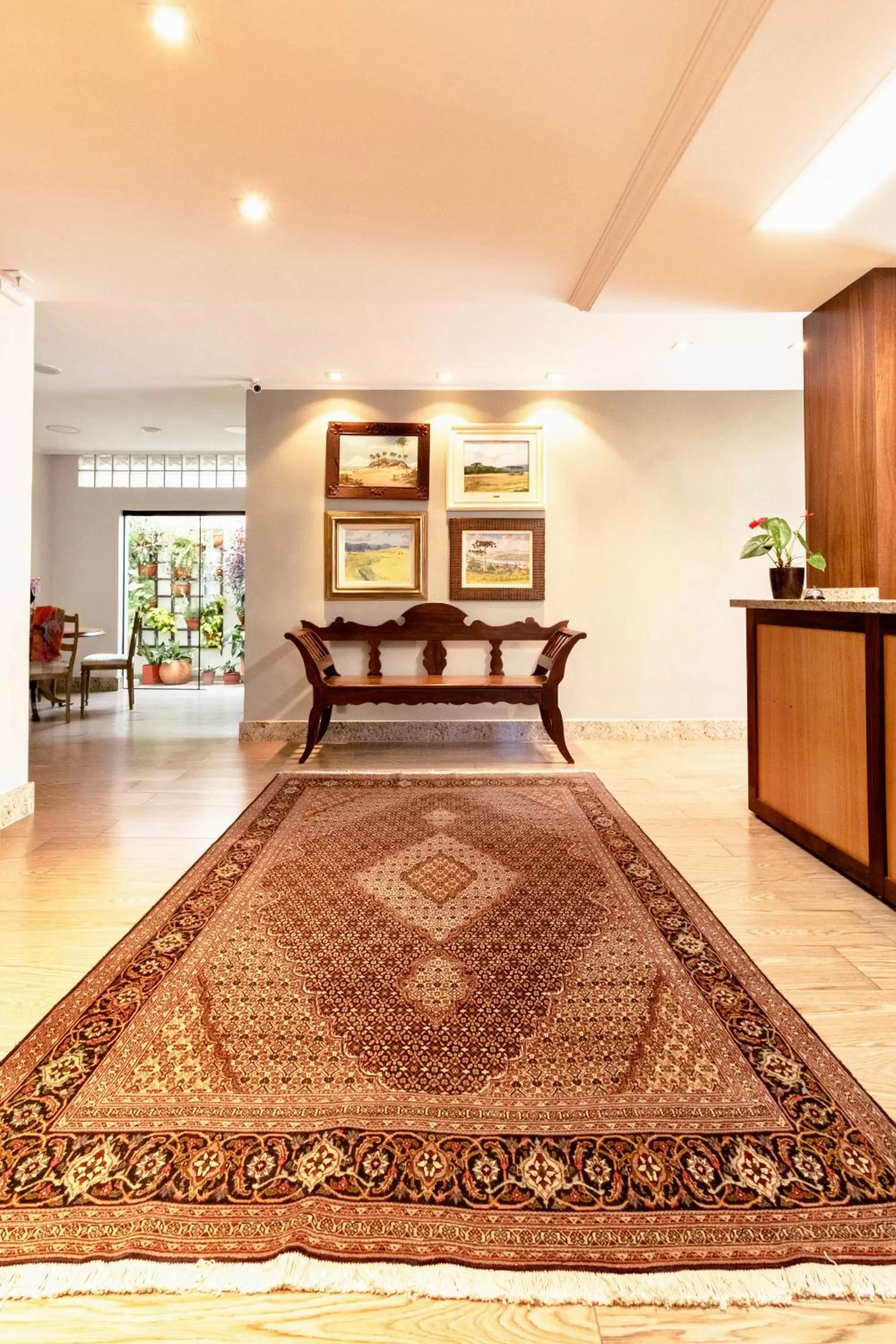 Lobby or reception in Hotel San Rafael