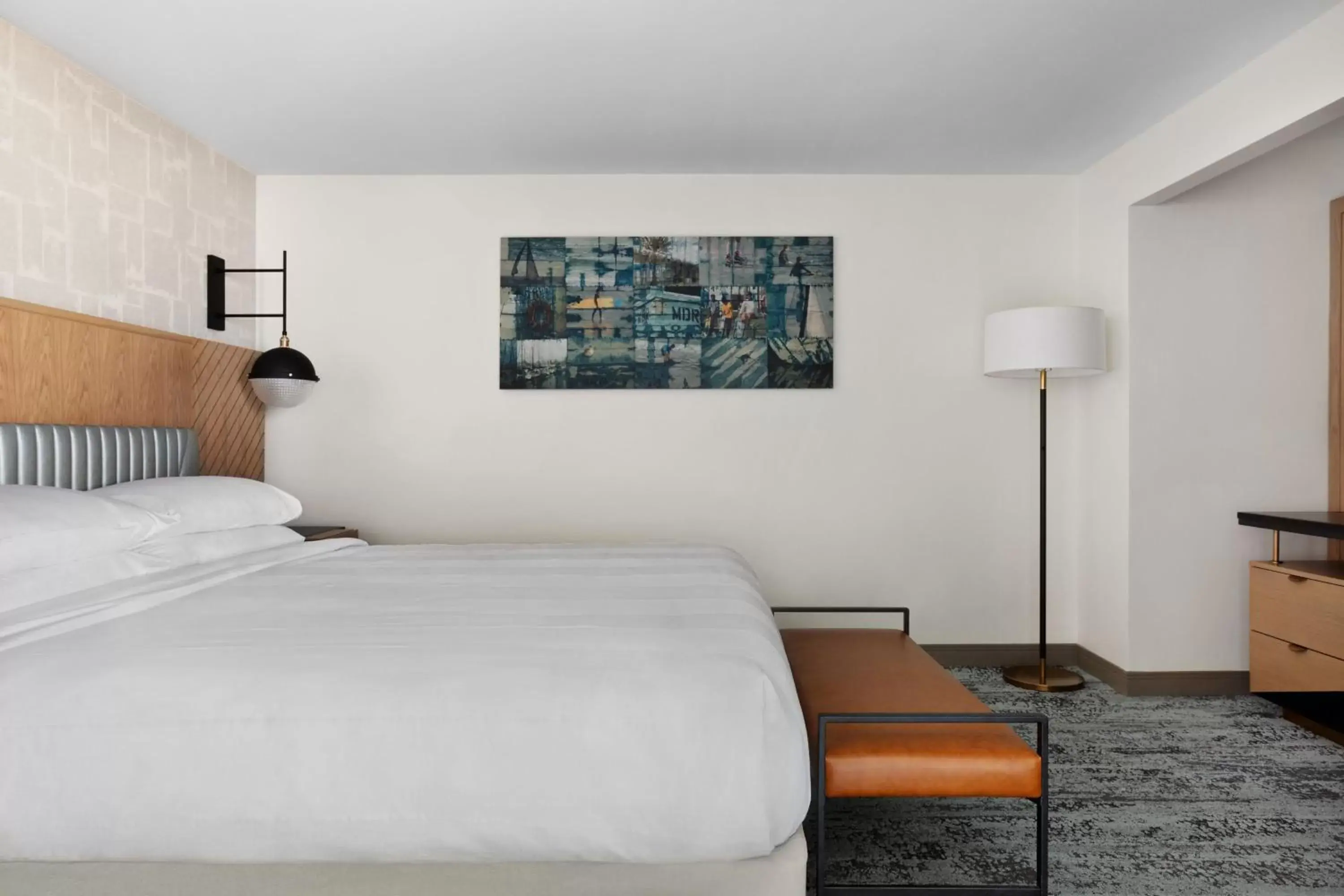 Bedroom, Bed in Marina del Rey Marriott