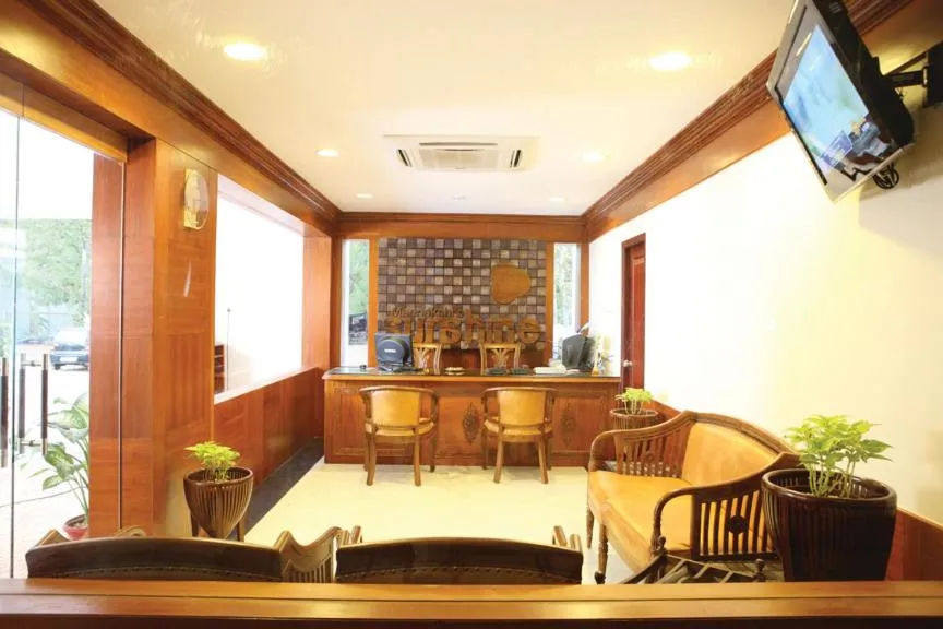 Lobby or reception, Lounge/Bar in Meenakshi's Sunshine Hotel