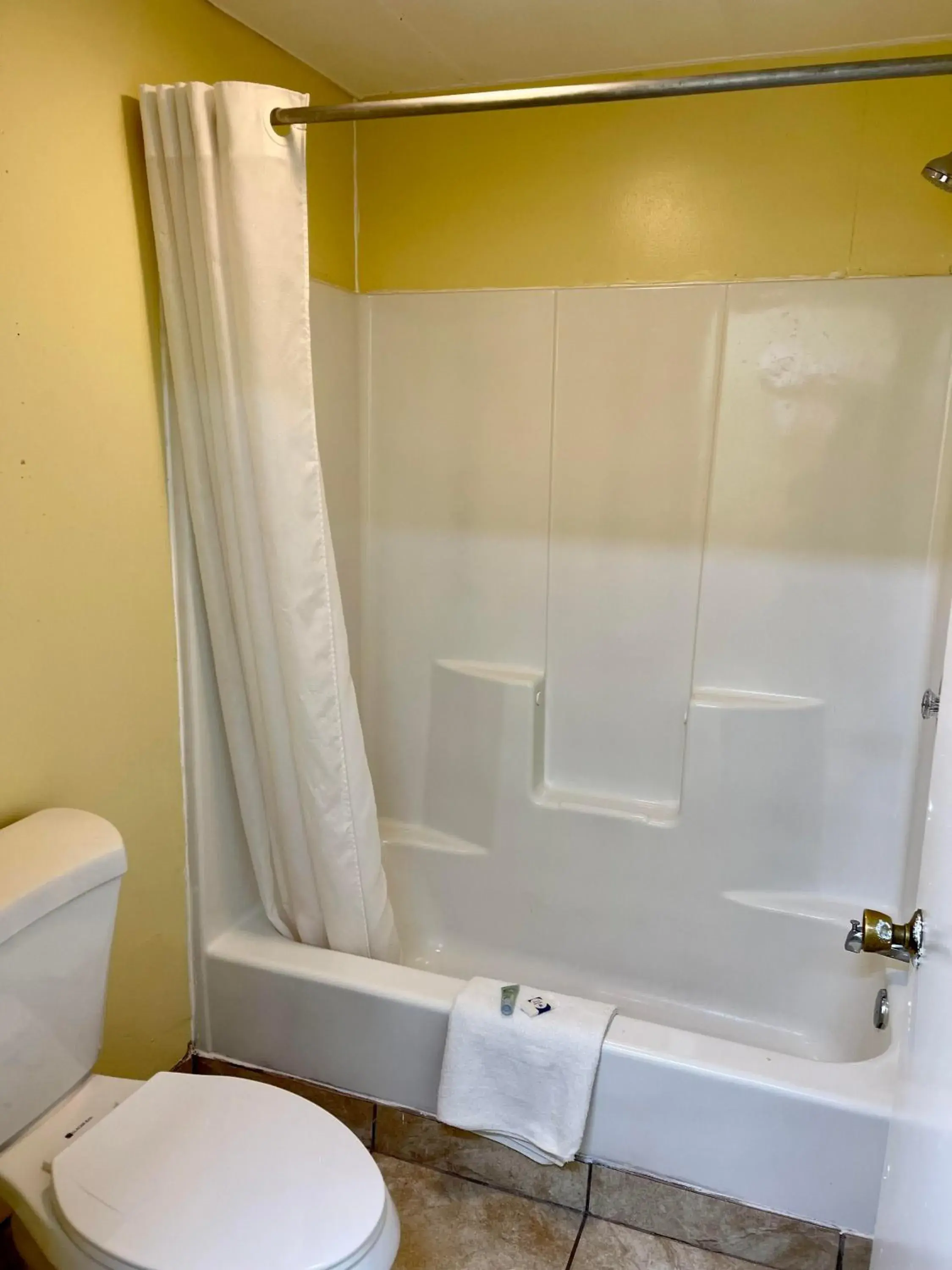Bathroom in Economy Motel