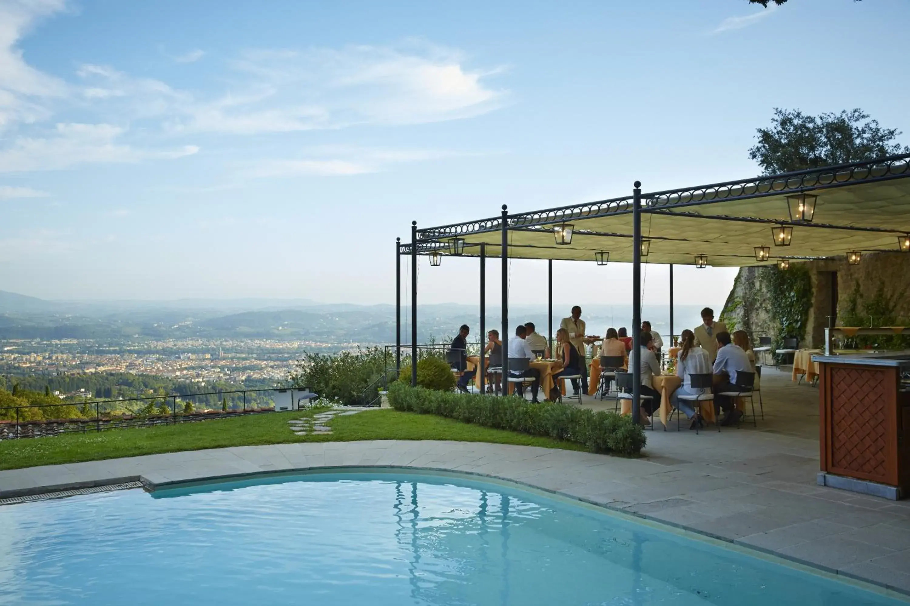 Restaurant/places to eat, Swimming Pool in Villa San Michele, A Belmond Hotel, Florence