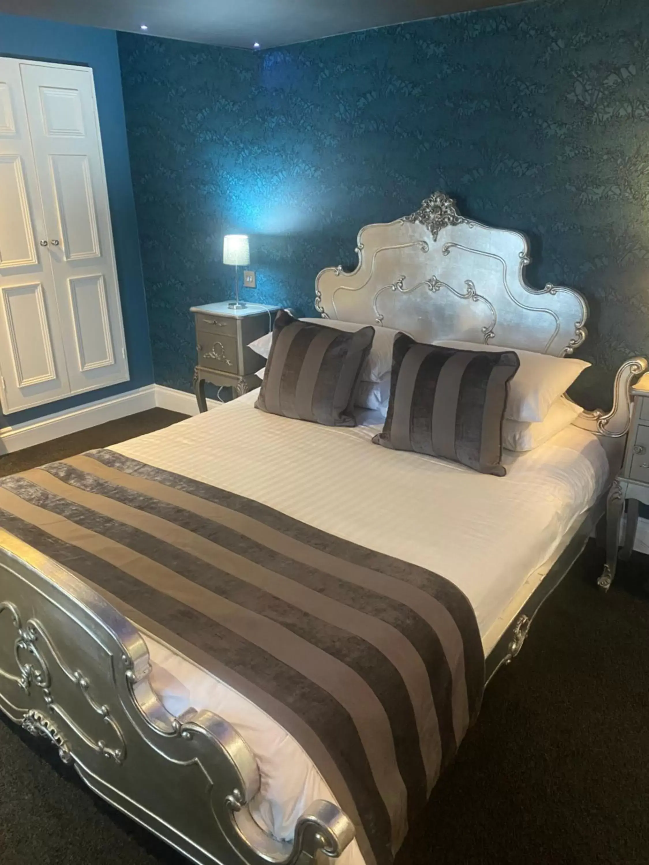 Bed in The Vine Hotel, Skegness