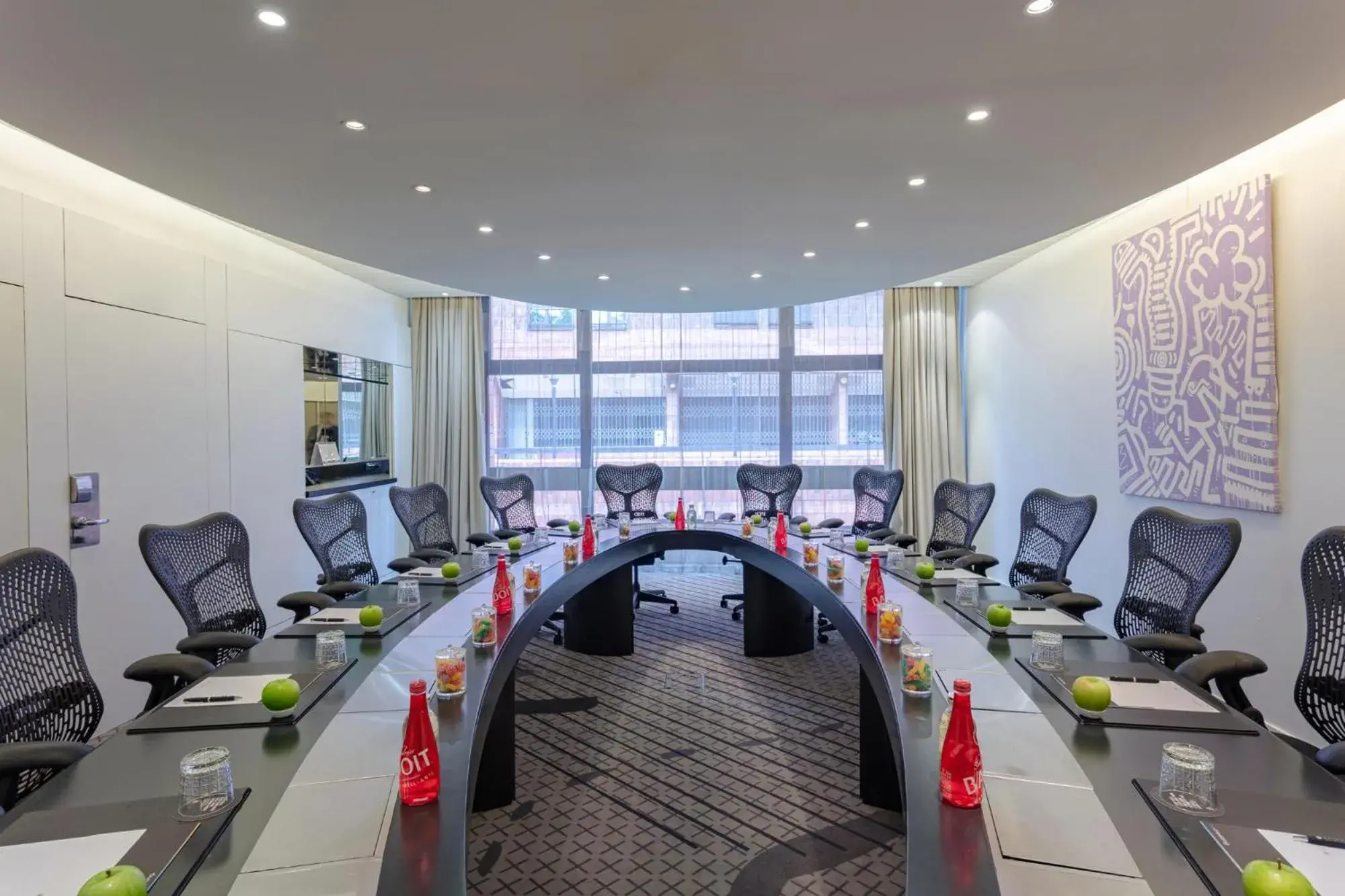 Meeting/conference room, Restaurant/Places to Eat in Aparthotel Adagio Toulouse Centre Ramblas