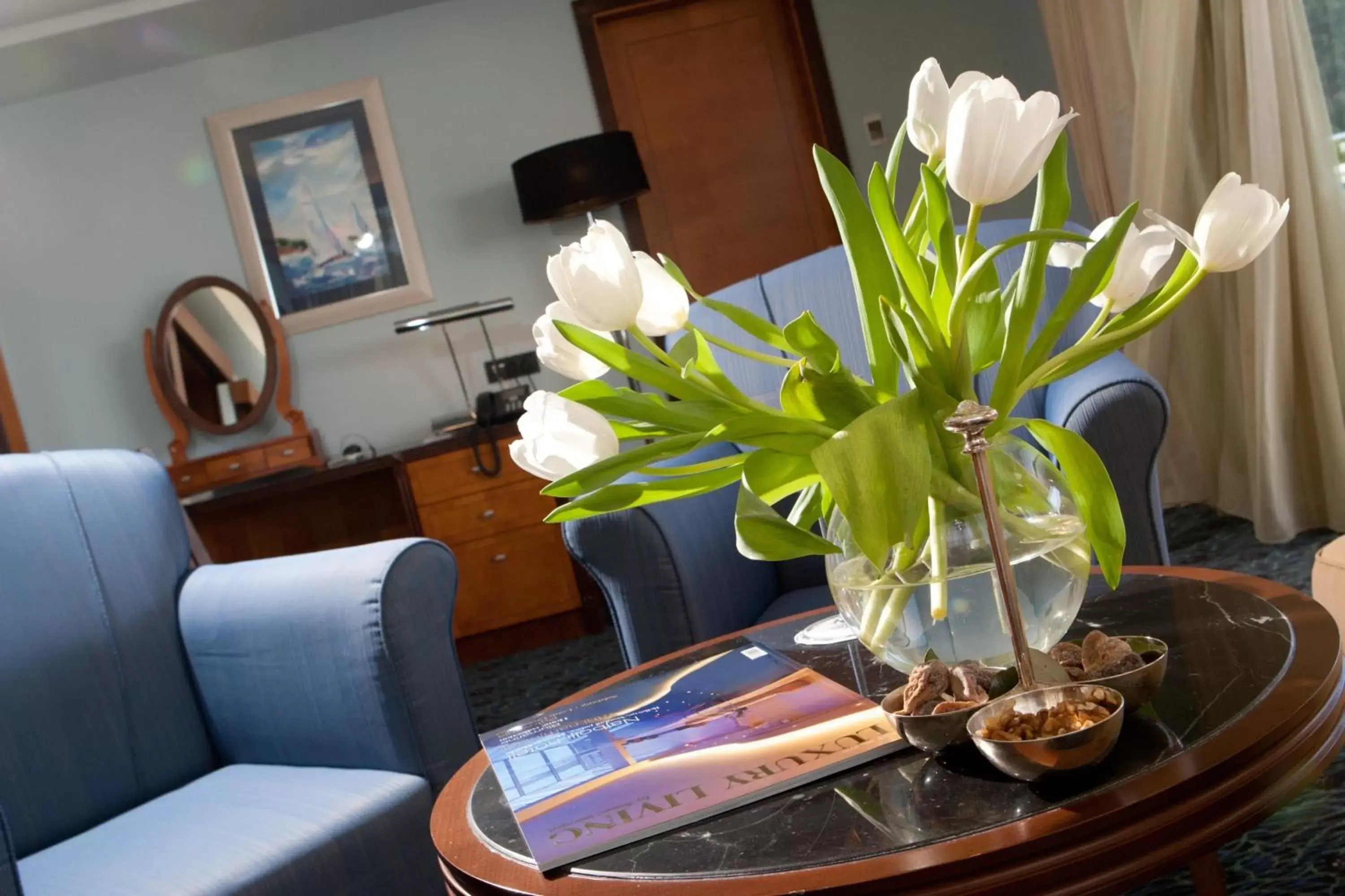 Decorative detail, Seating Area in Boutique Hotel More