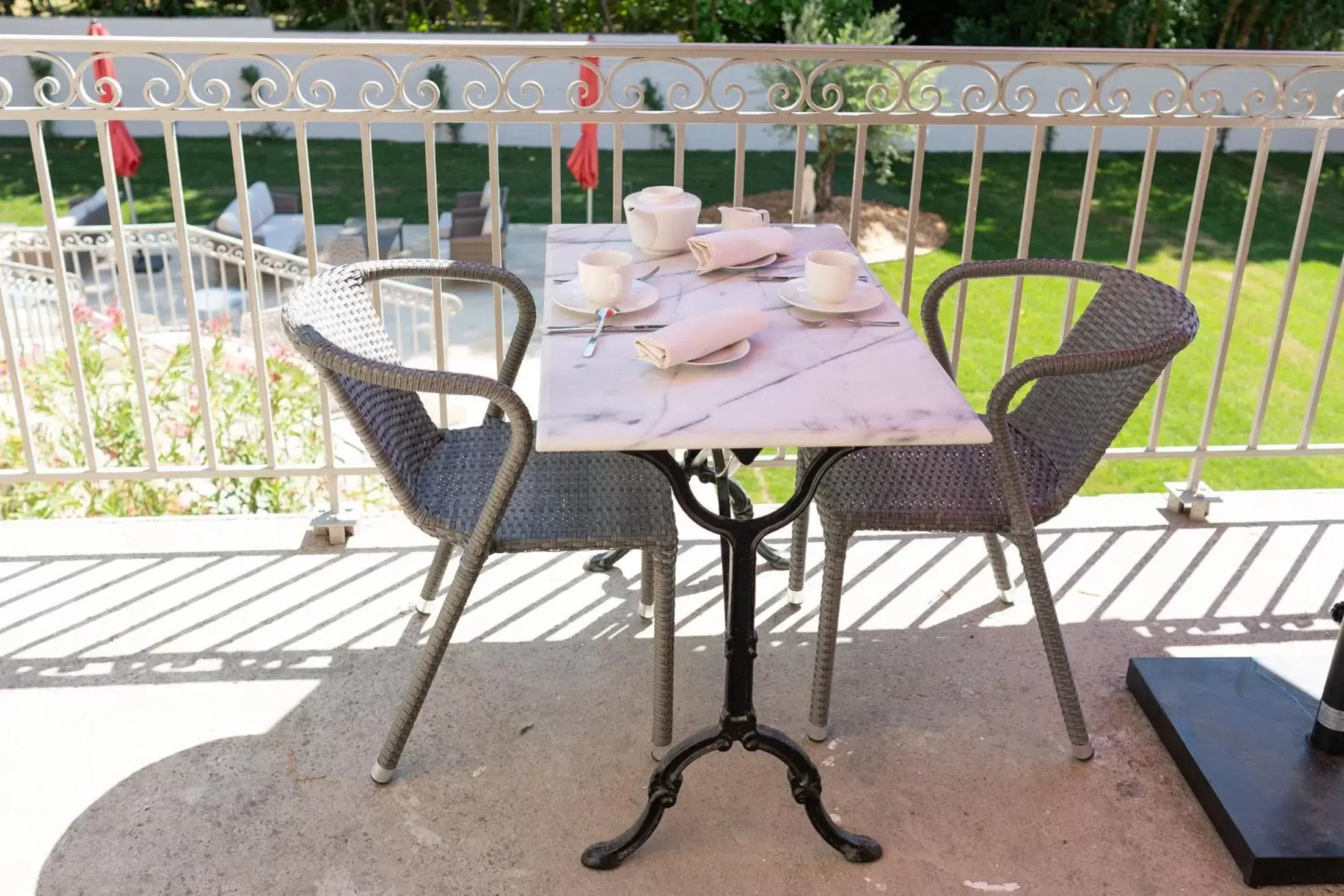 Breakfast in Pavillon des Millésimes