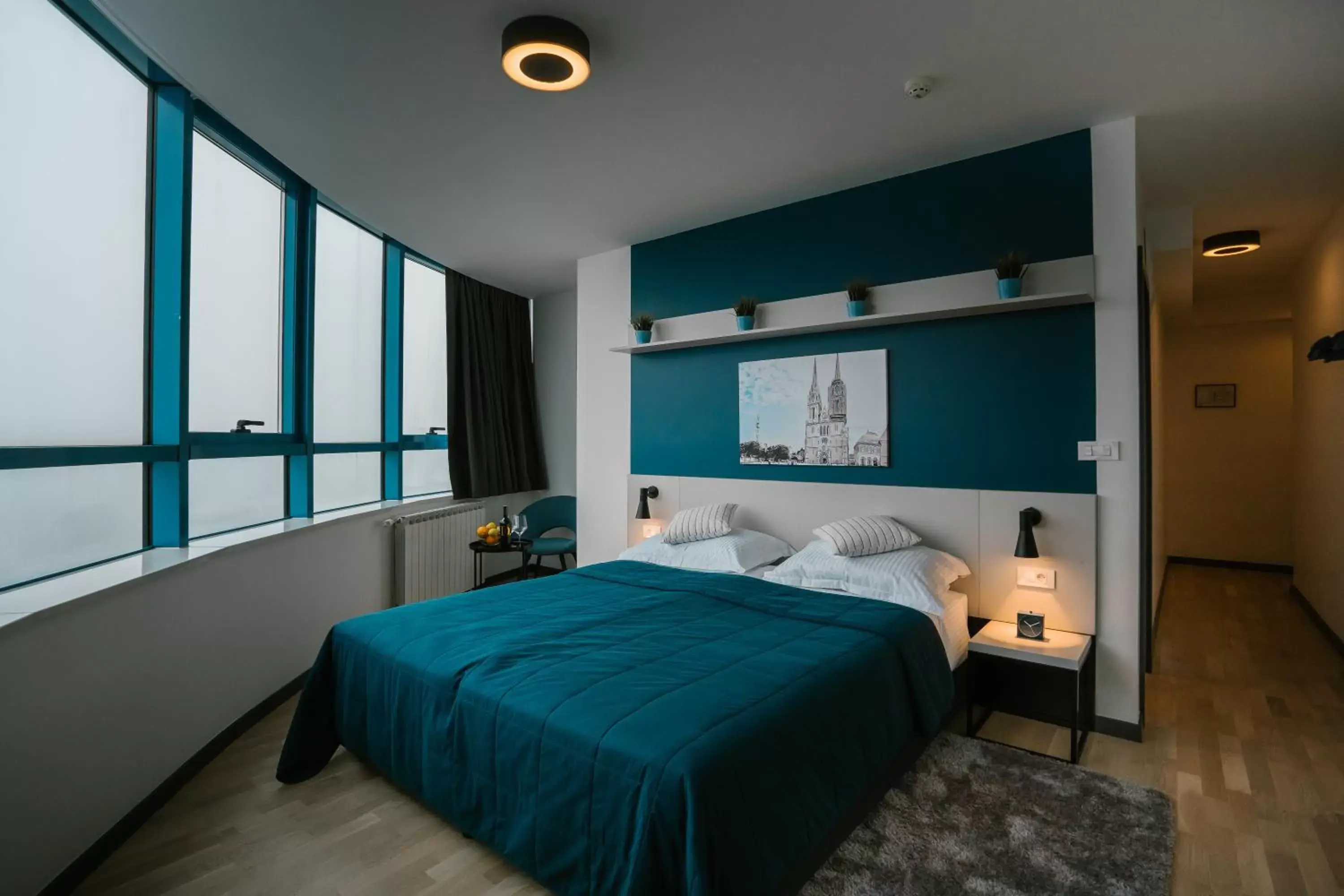 Bed in Hotel Blue Bed in Hotel Blue