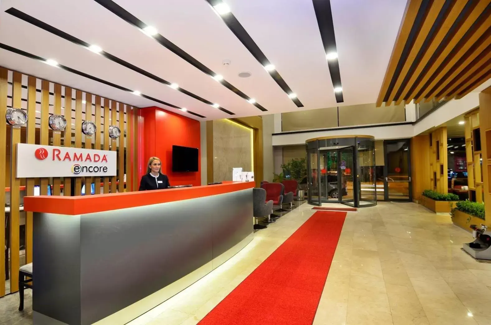 Lobby or reception in Ramada Encore by Wyndham Gebze Lobby or reception in Ramada Encore by Wyndham Gebze