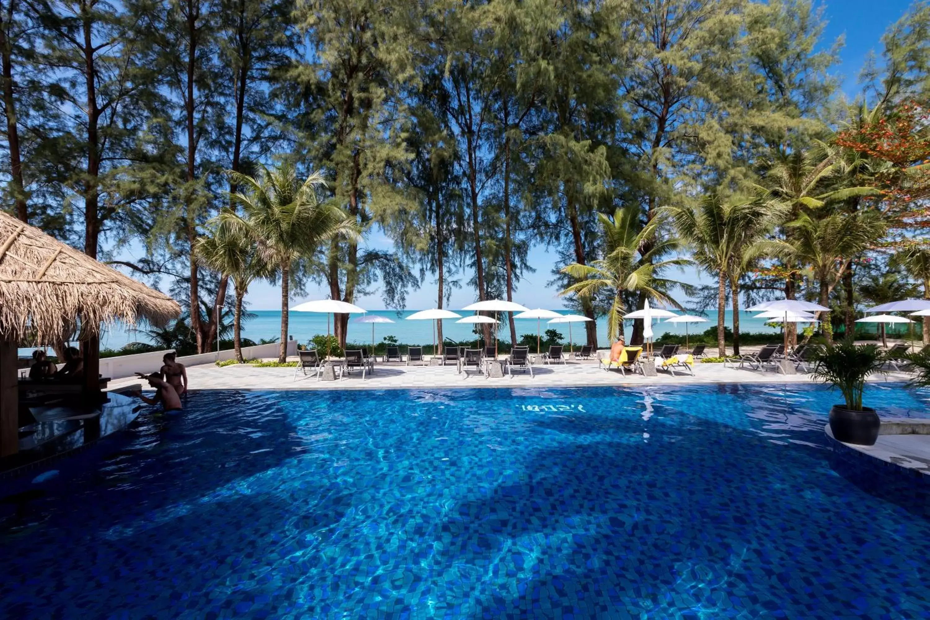 Lounge or bar, Swimming Pool in X10 Khaolak Resort SHA Plus