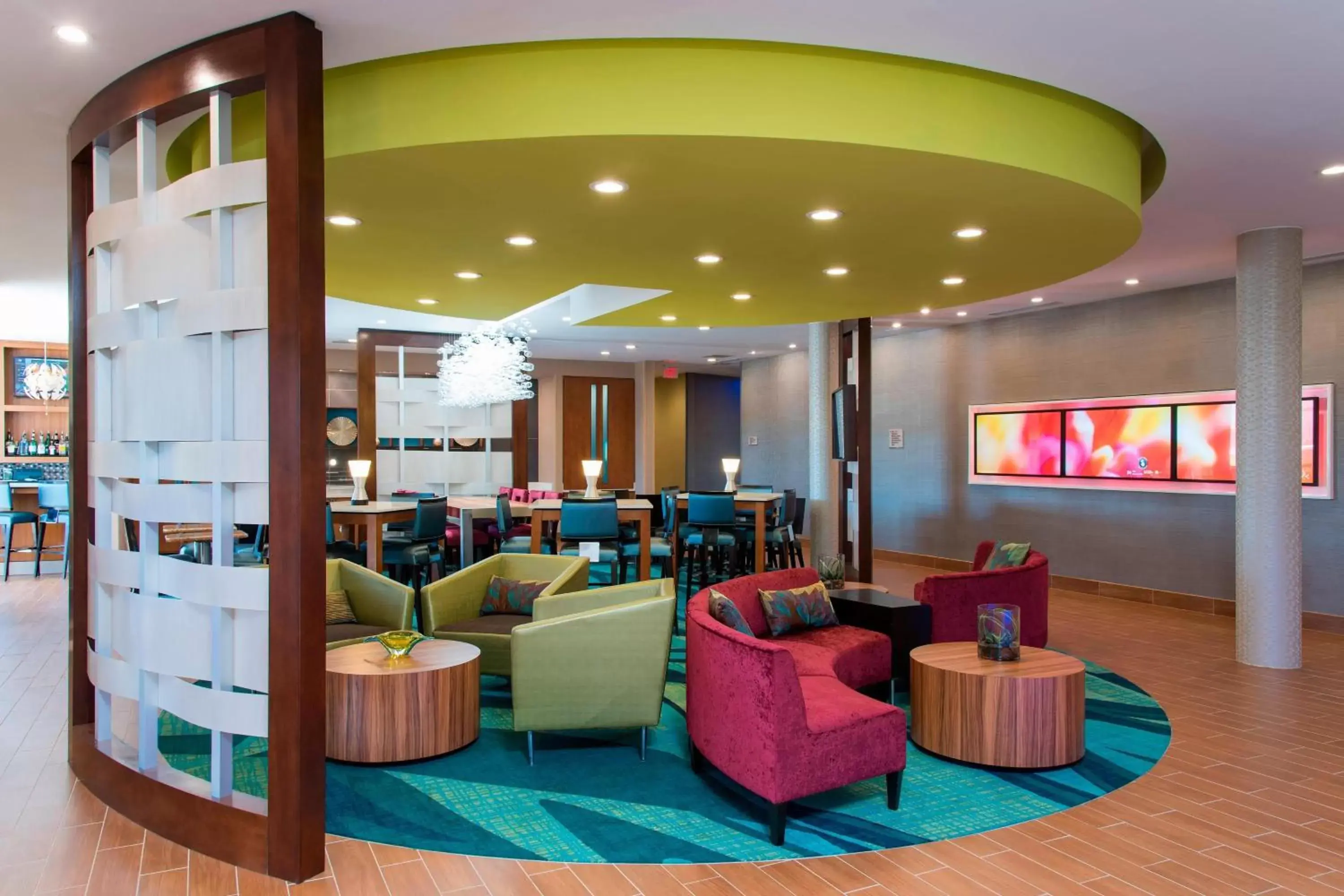Lobby or reception in SpringHill Suites Houston Sugarland
