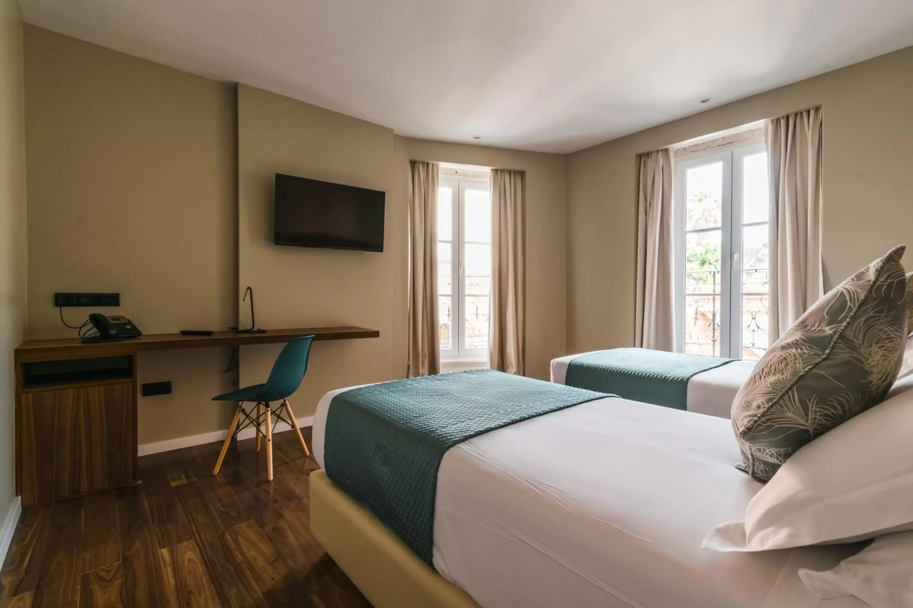 Bedroom, Bed in Rossio Boutique Hotel