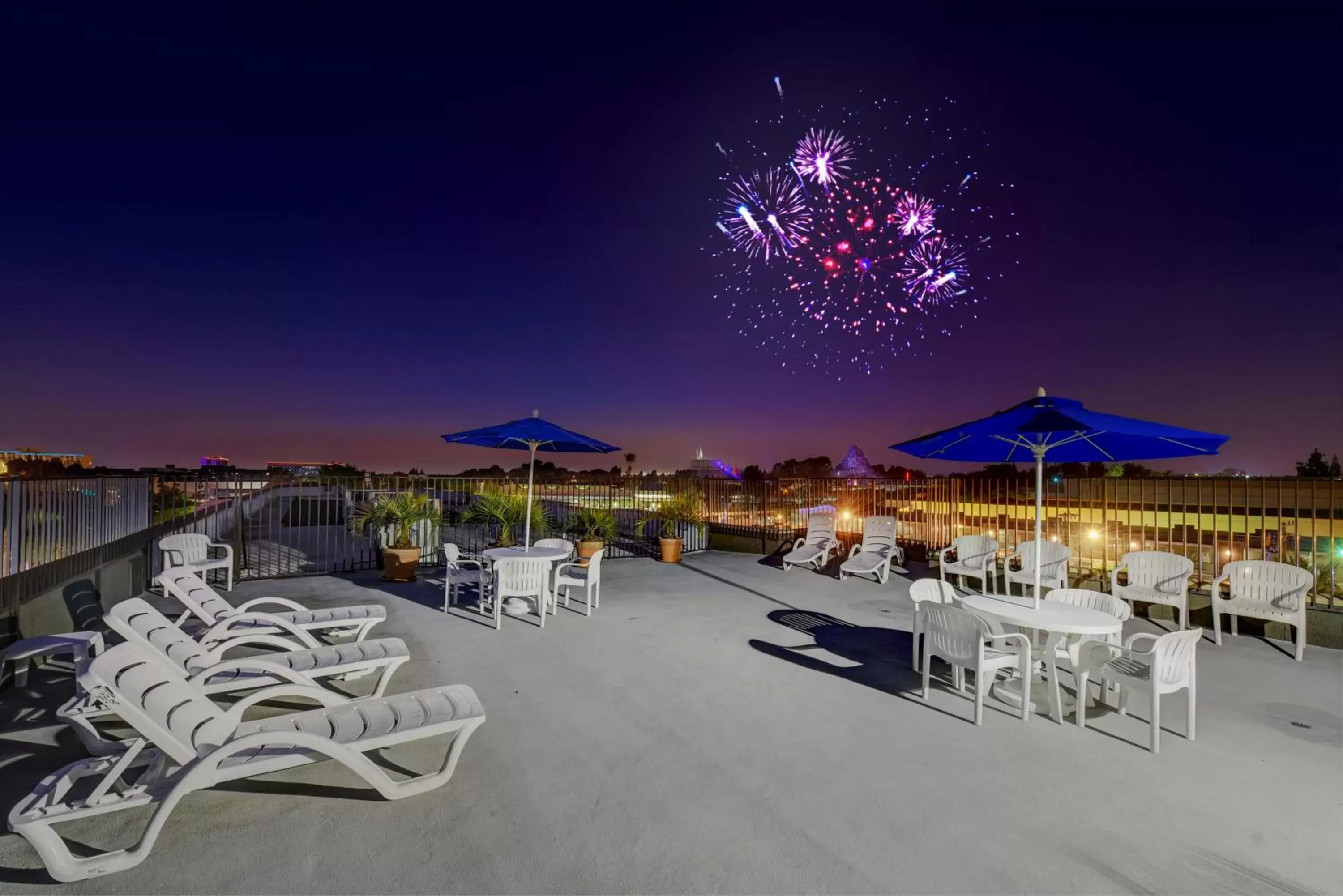 View (from property/room) in Anaheim Desert Inn & Suites