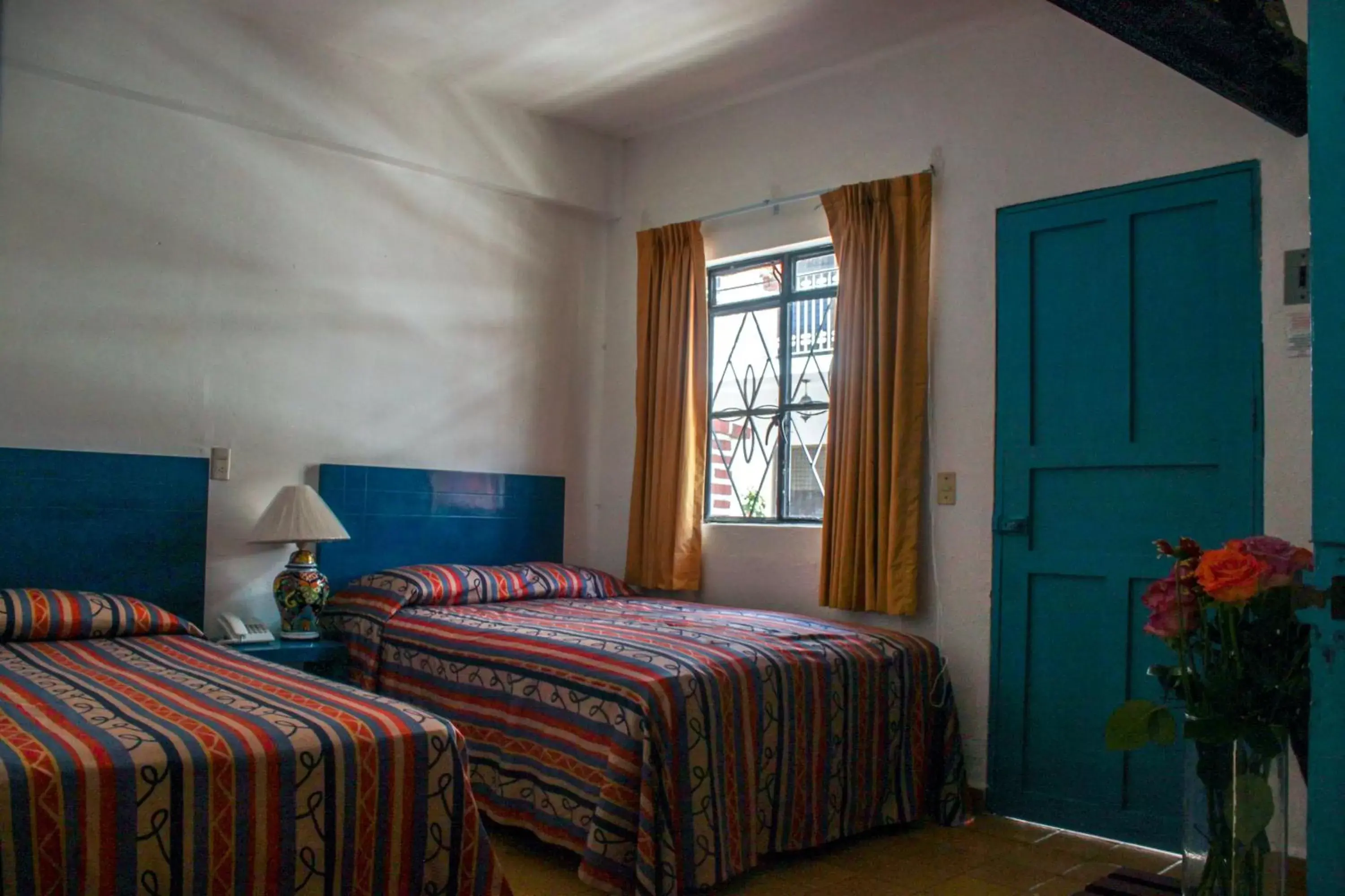 Bed in Hotel Encino Malecón Centro Puerto Vallarta