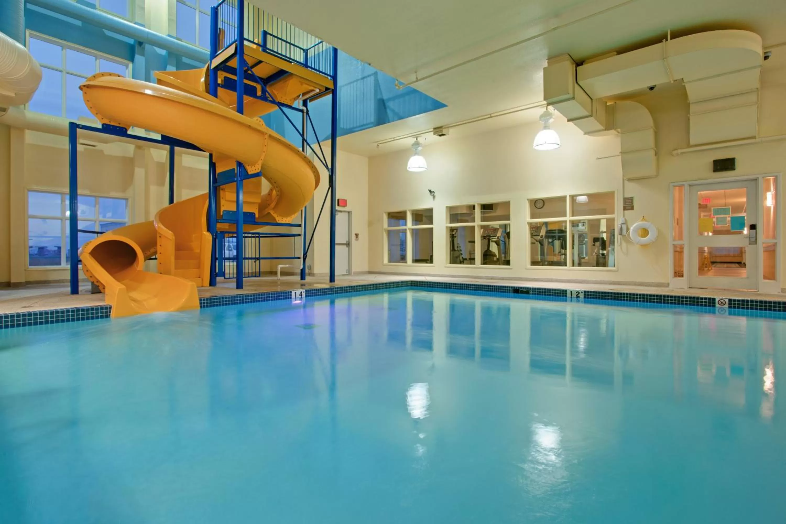 Swimming pool in Holiday Inn Express Hotel & Suites - Edmonton International Airport by IHG