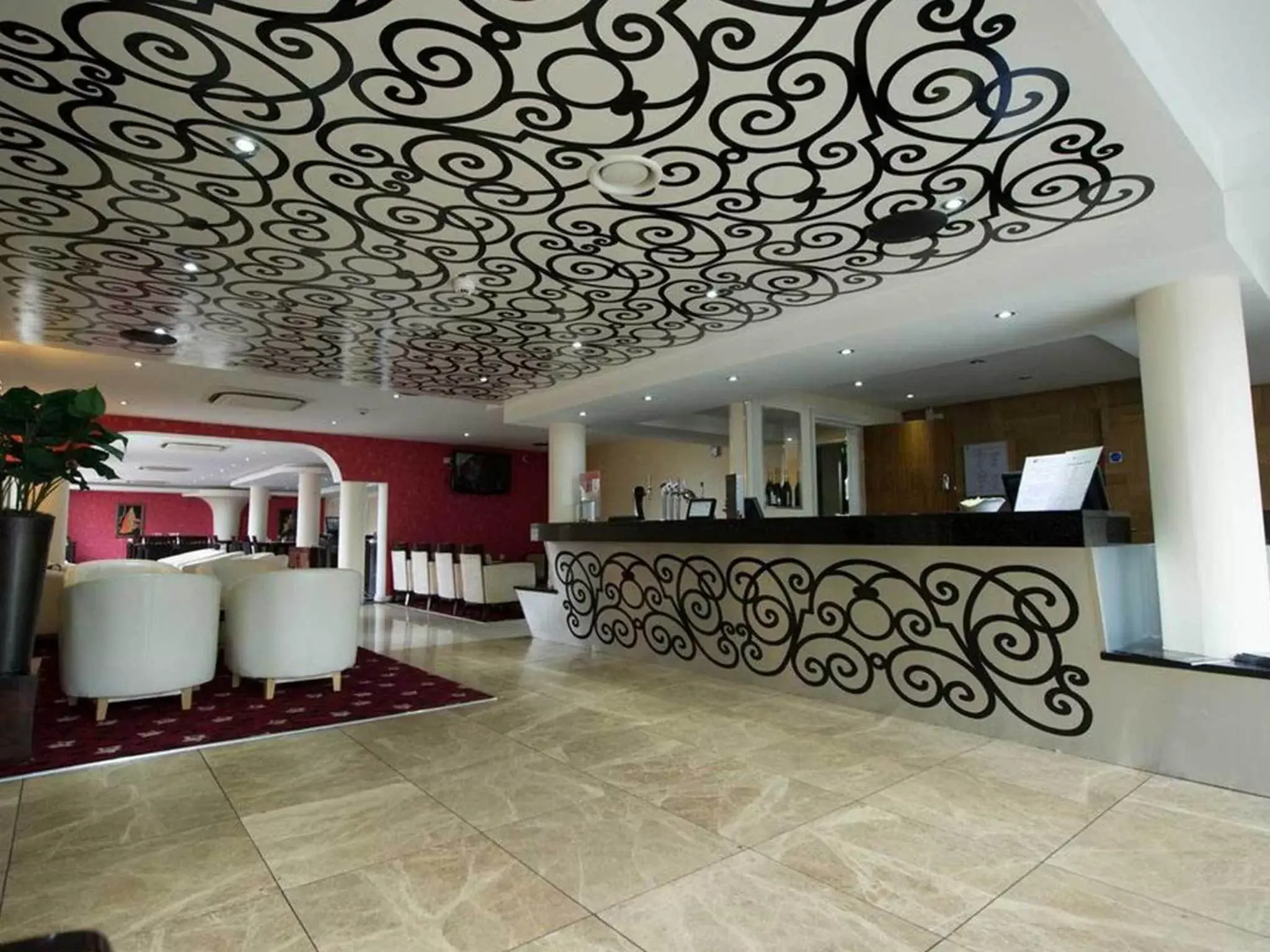 Lobby or reception in Ramada Birmingham Oldbury M5 J2 Lobby or reception in Ramada Birmingham Oldbury M5 J2