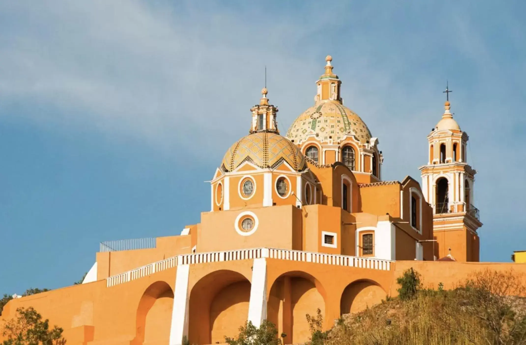 Landmark view in Hotel Urban Cholula