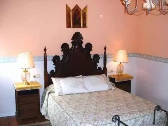 Bed in La Casona del Abuelo Parra