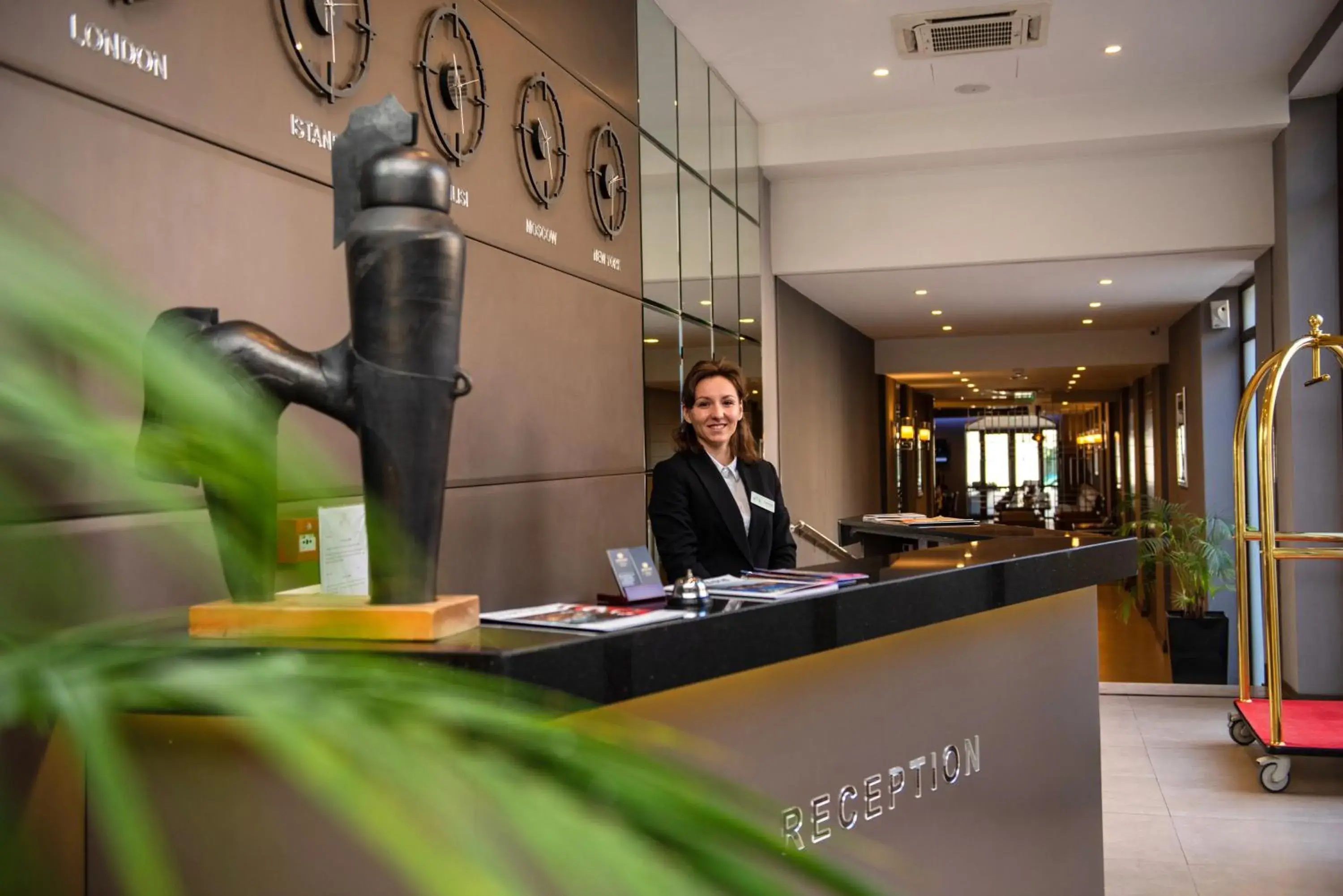 Lobby or reception, Lobby/Reception in City Avenue Hotel