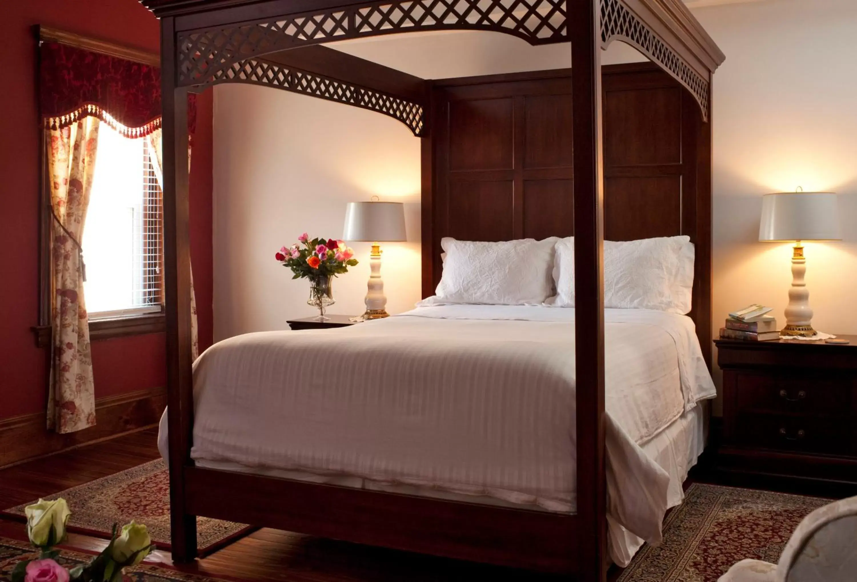 Bed in American Guest House, a Washington DC Bed and Breakfast Bed in American Guest House, a Washington DC Bed and Breakfast