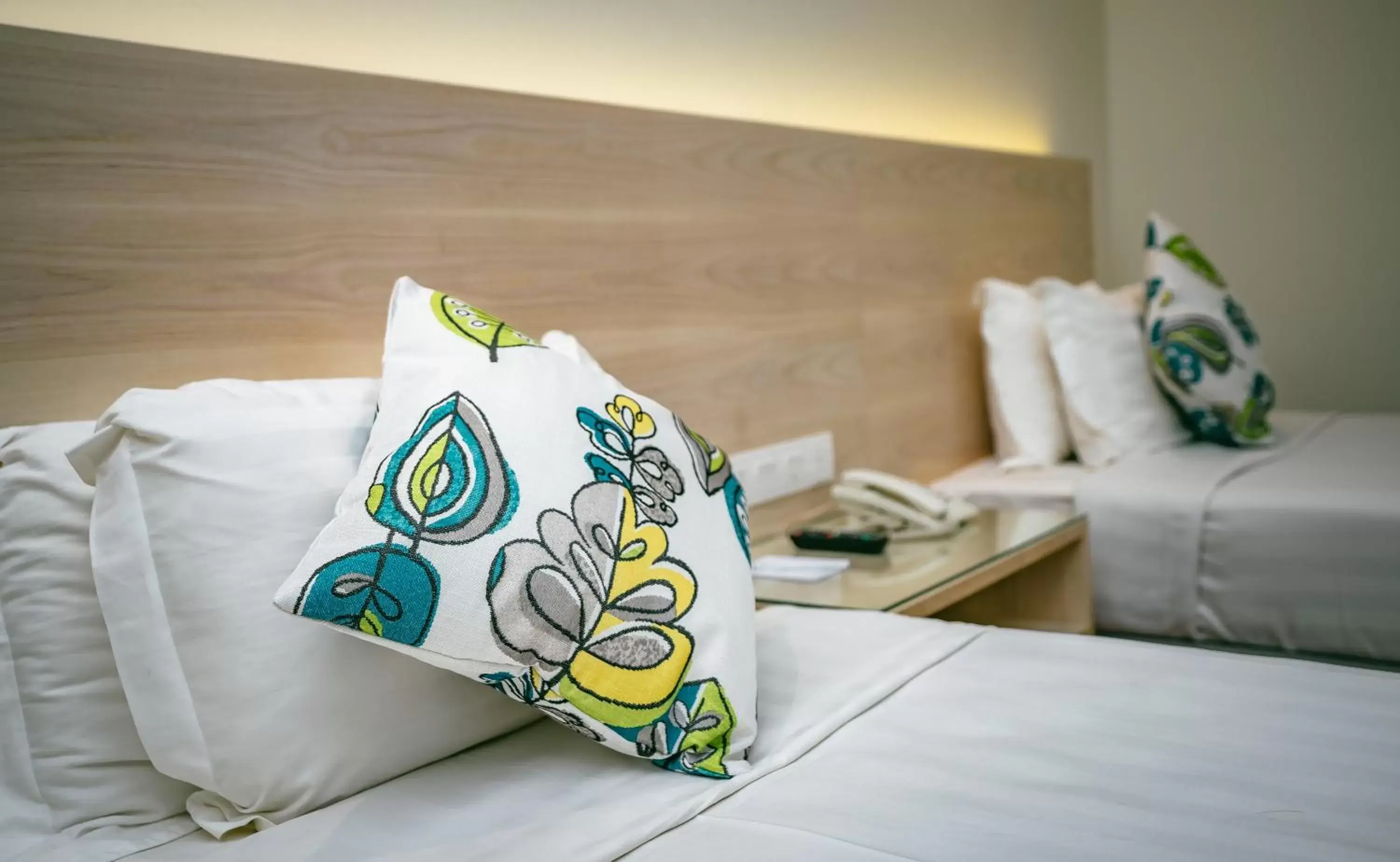 Bed in Crystal Crown Hotel JB Bed in Crystal Crown Hotel JB