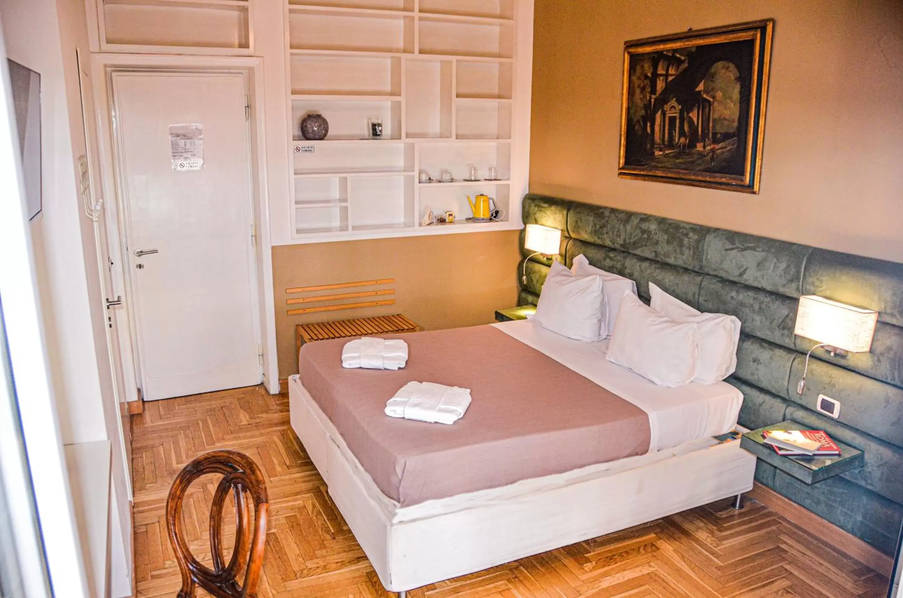 Bedroom, Bed in Sweet Home Parioli