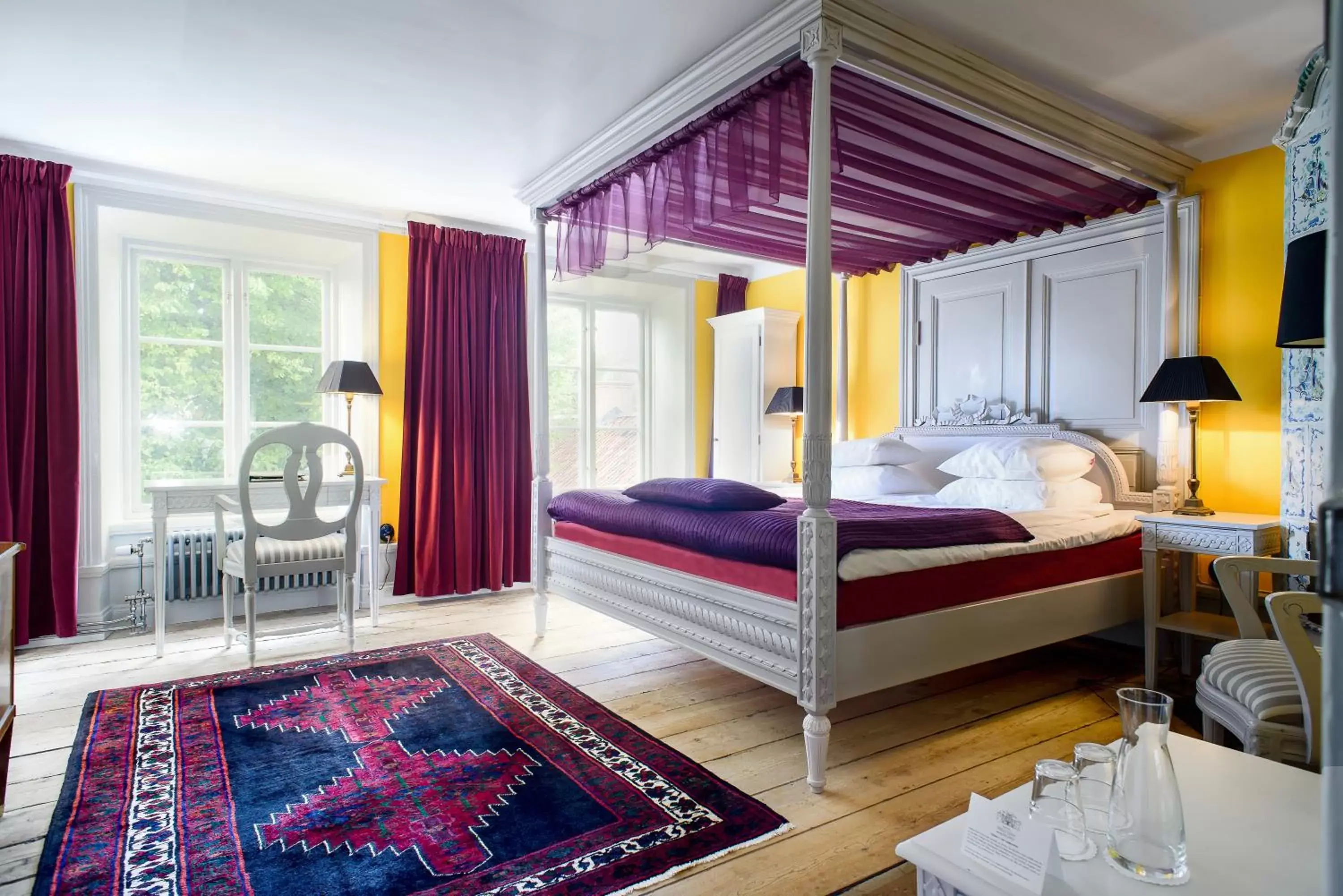 Bedroom, Bed in Hotel Hellstens Malmgård