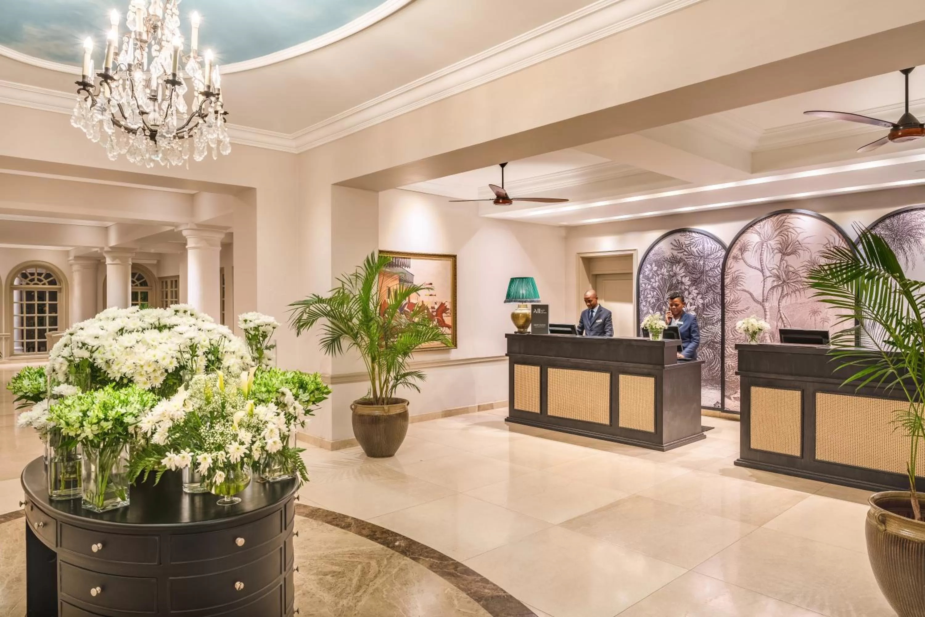 Lobby or reception in Fairmont The Norfolk