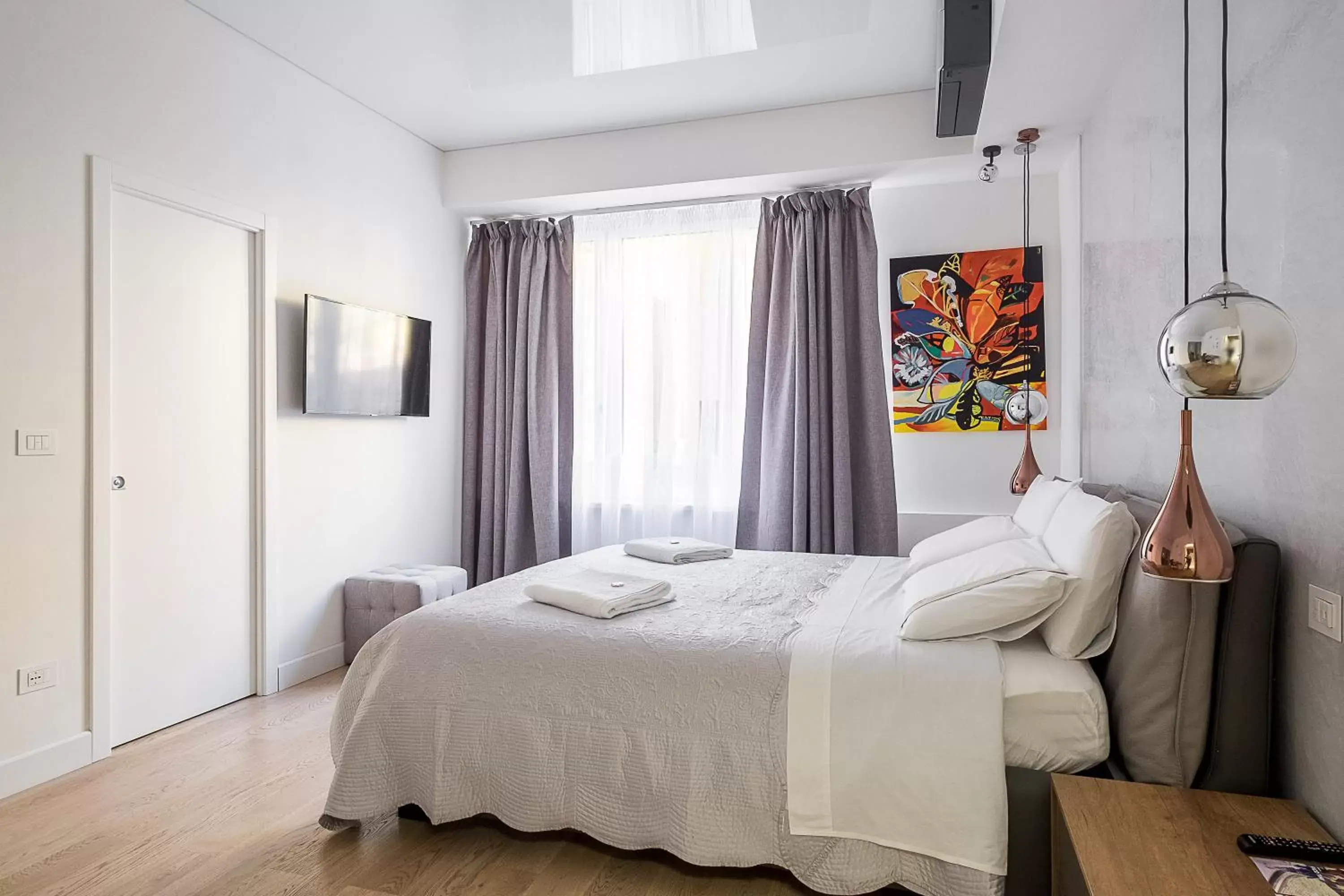 Bedroom, Bed in B&B Galleria Cavour