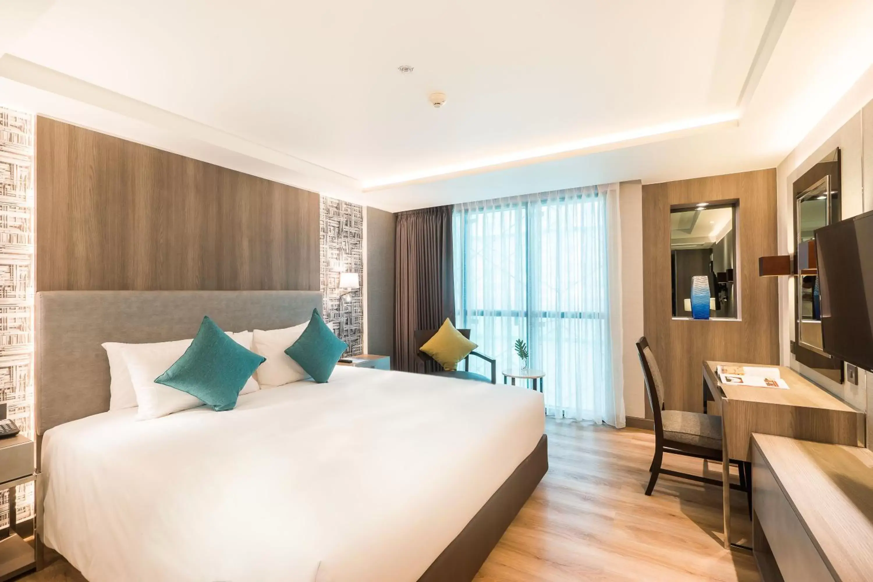 Bedroom in Citrus Suites Sukhumvit 6 by Compass Hospitality