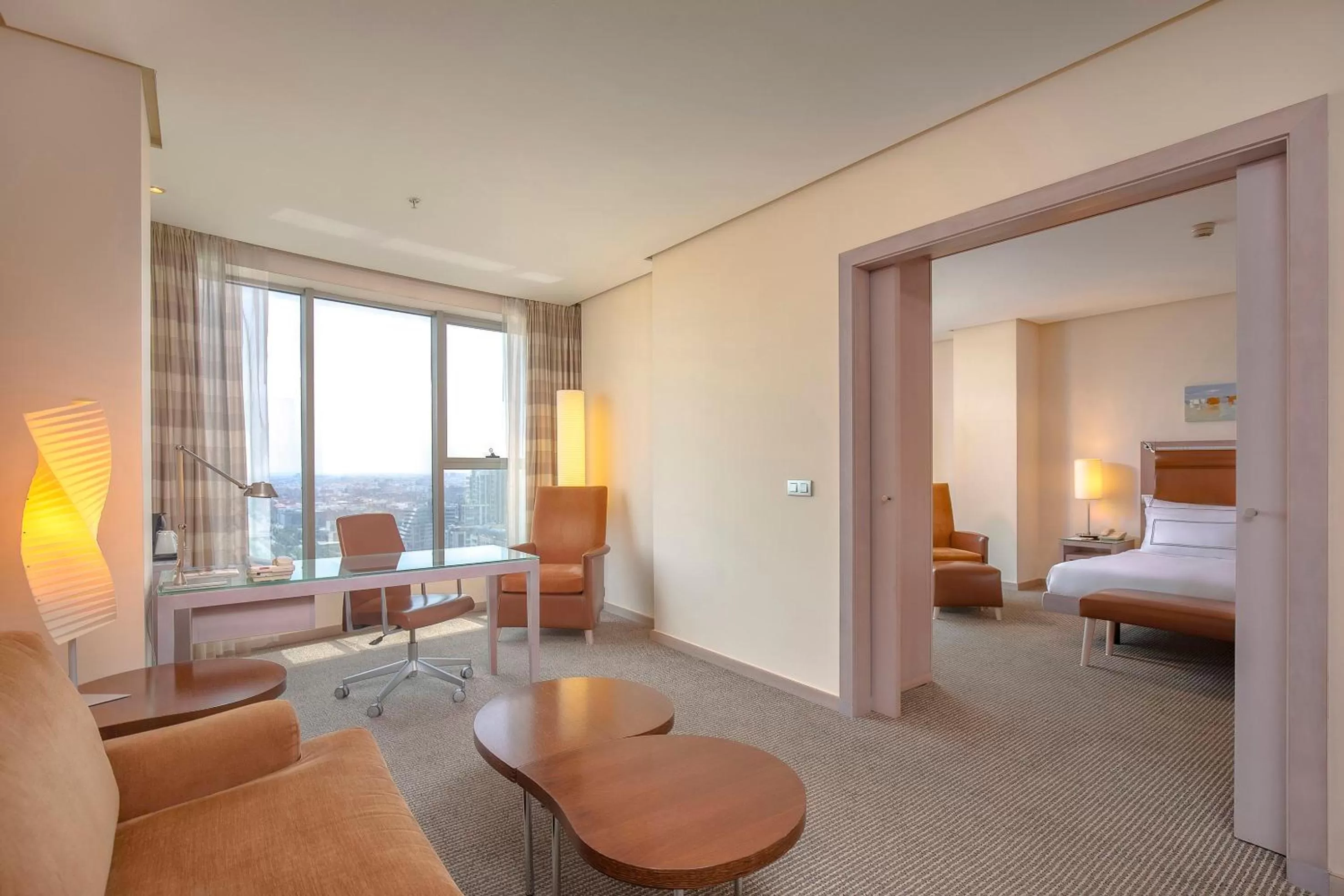 Bedroom, Bed in Melia Valencia