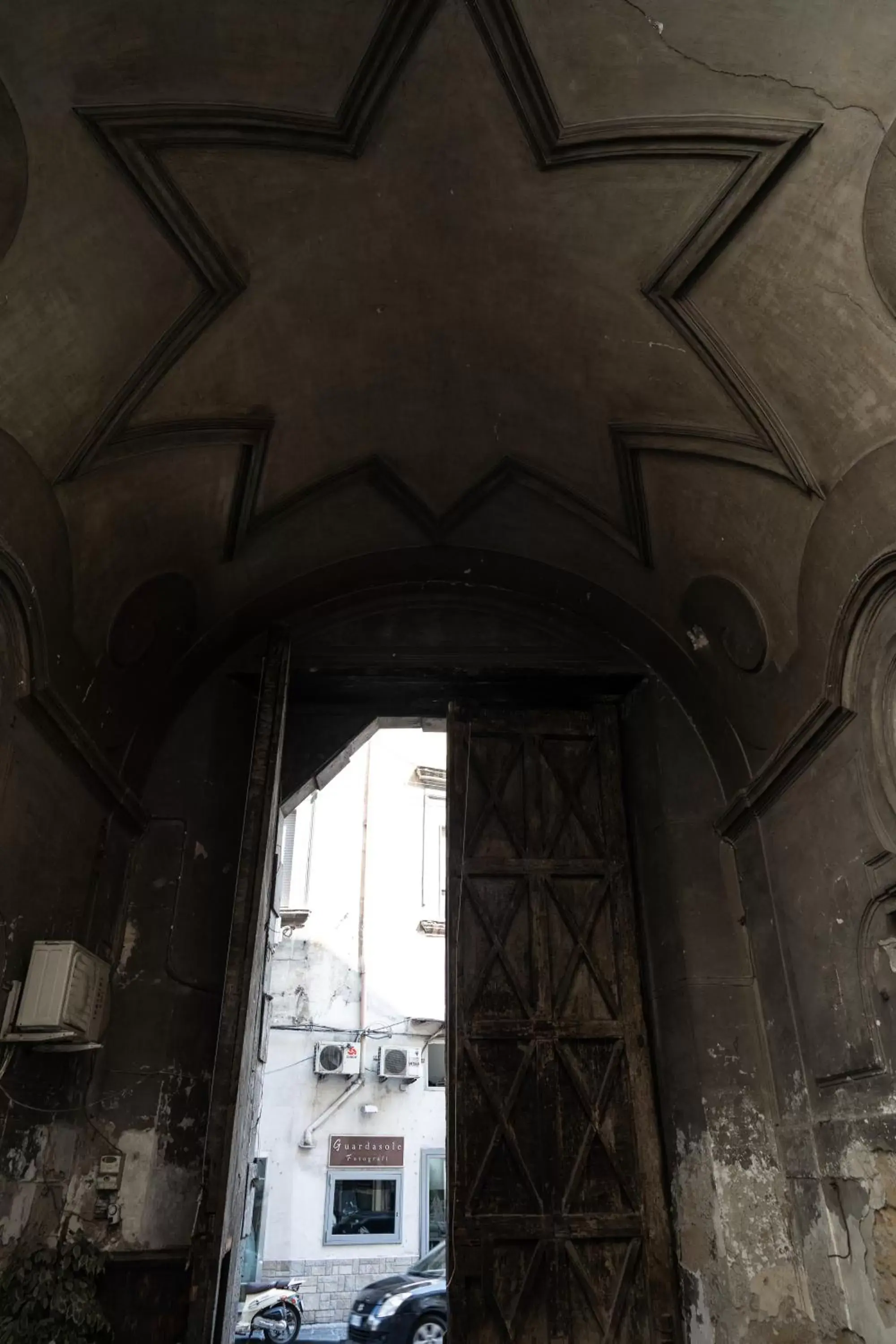 Facade/entrance in San Felice Palace
