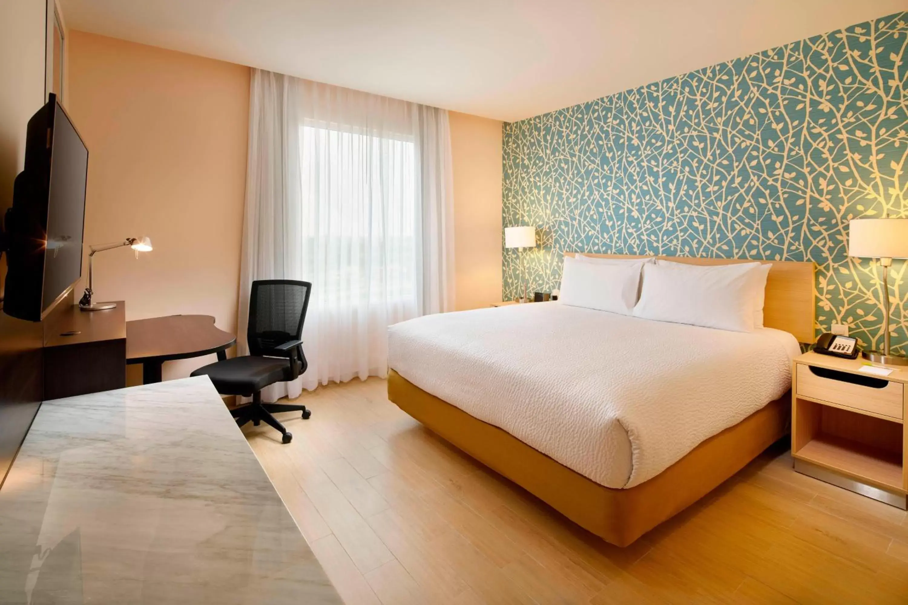 Photo of the whole room, Bed in Fairfield Inn & Suites by Marriott Villahermosa Tabasco