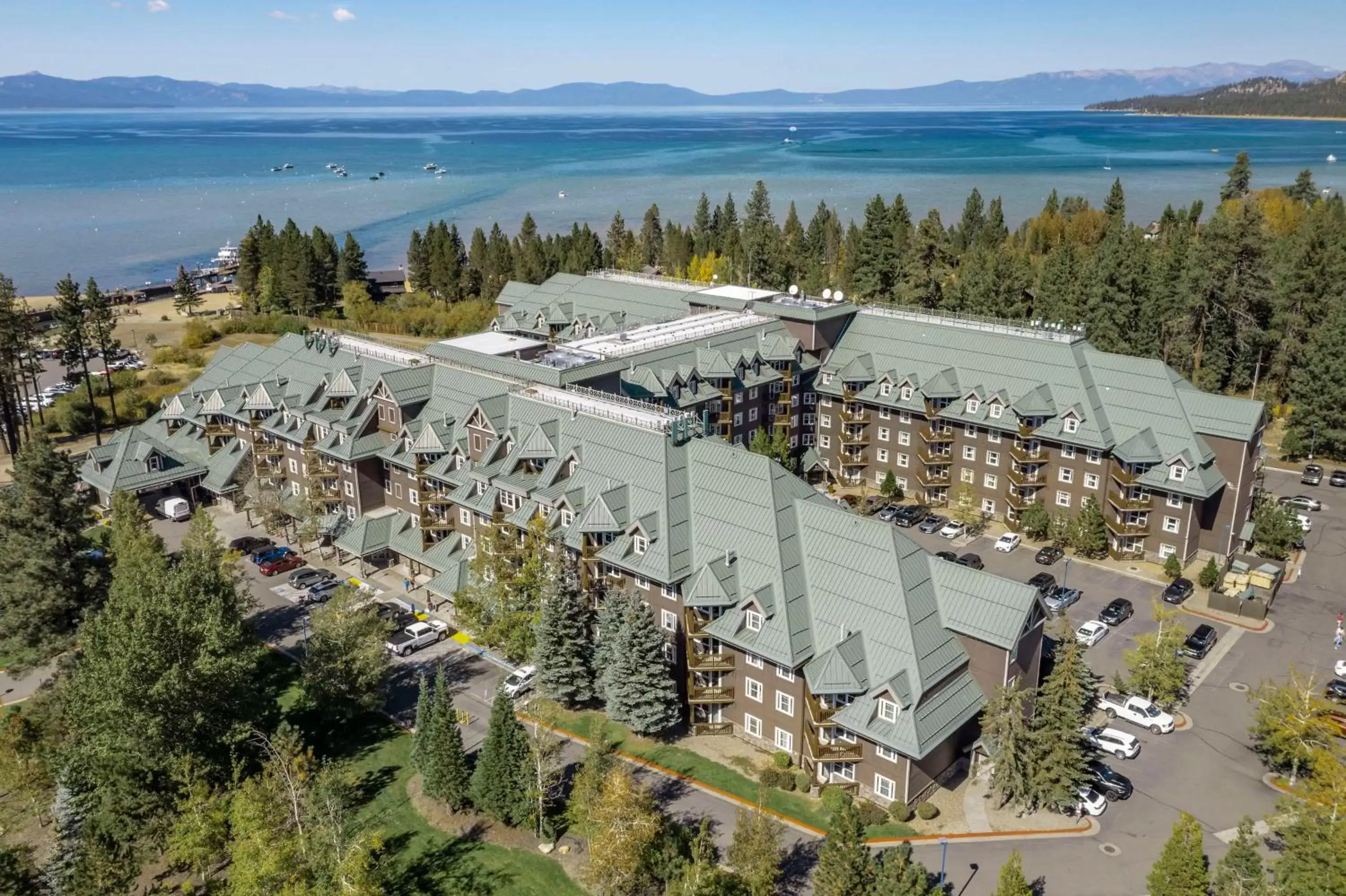 Property building, Bird's-eye View in Hilton Vacation Club Lake Tahoe Resort