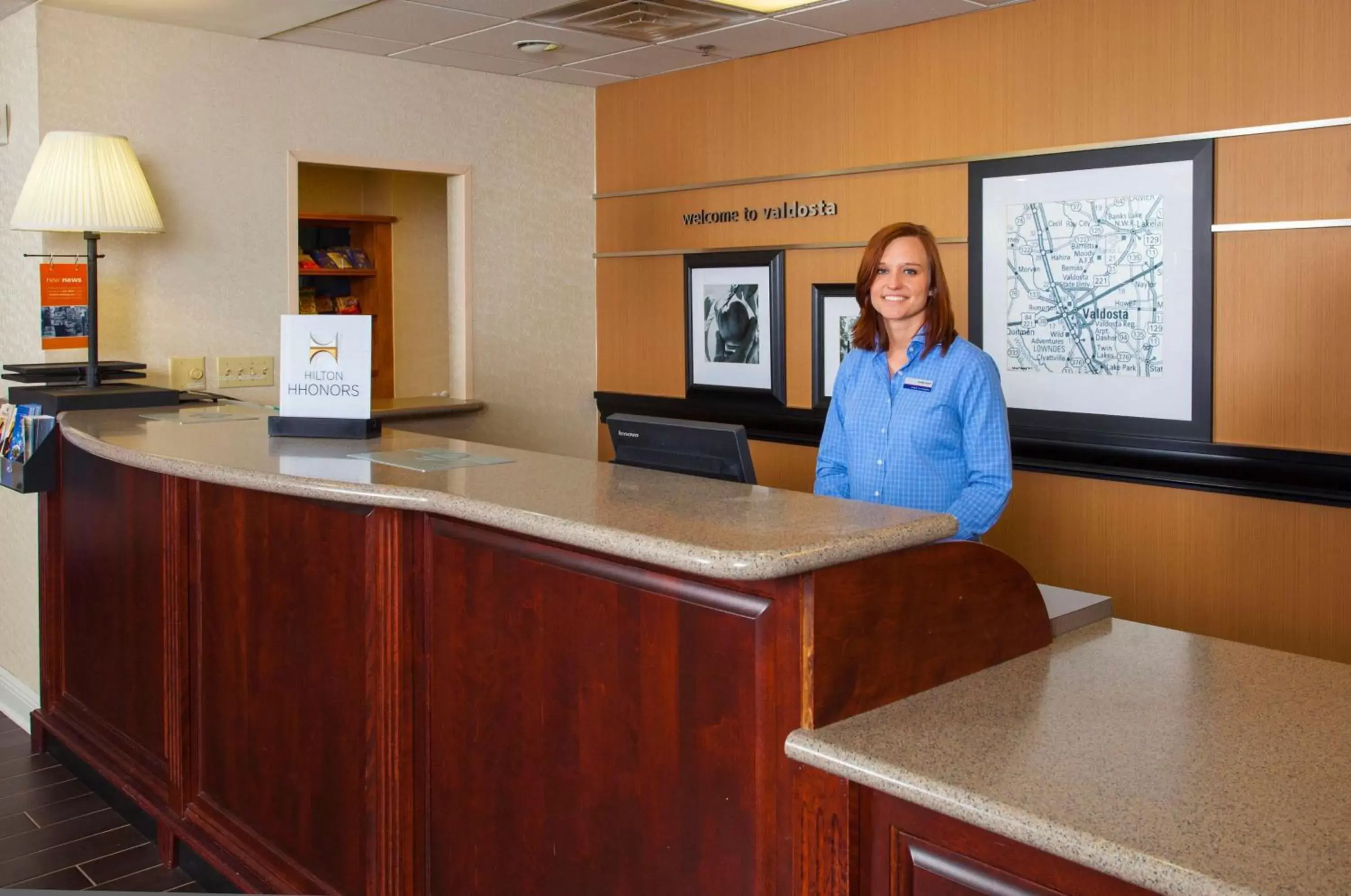 Lobby or reception, Lobby/Reception in Hampton Inn & Suites Valdosta/Conference Center