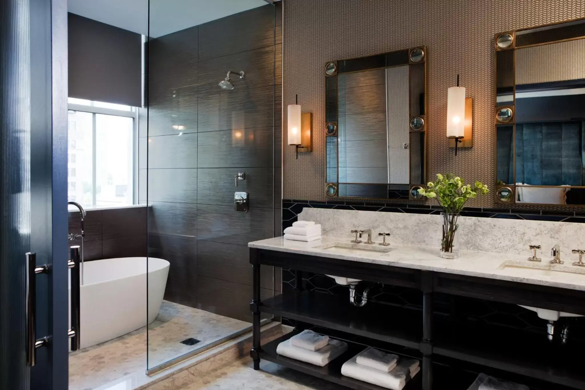 Bathroom in Kimpton Cardinal Hotel by IHG Bathroom in Kimpton Cardinal Hotel by IHG