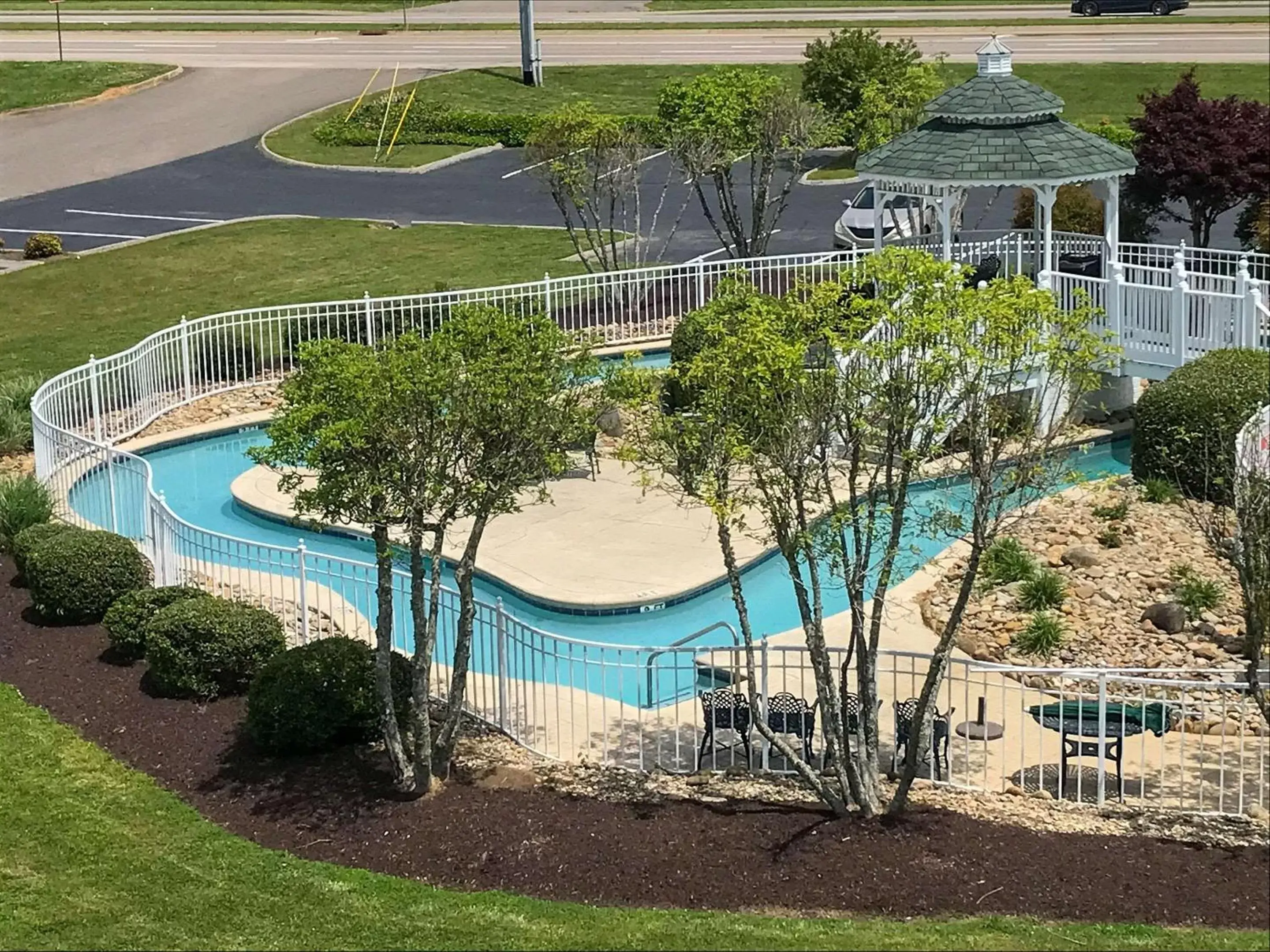 Property building, Pool View in Clarion Inn Willow River