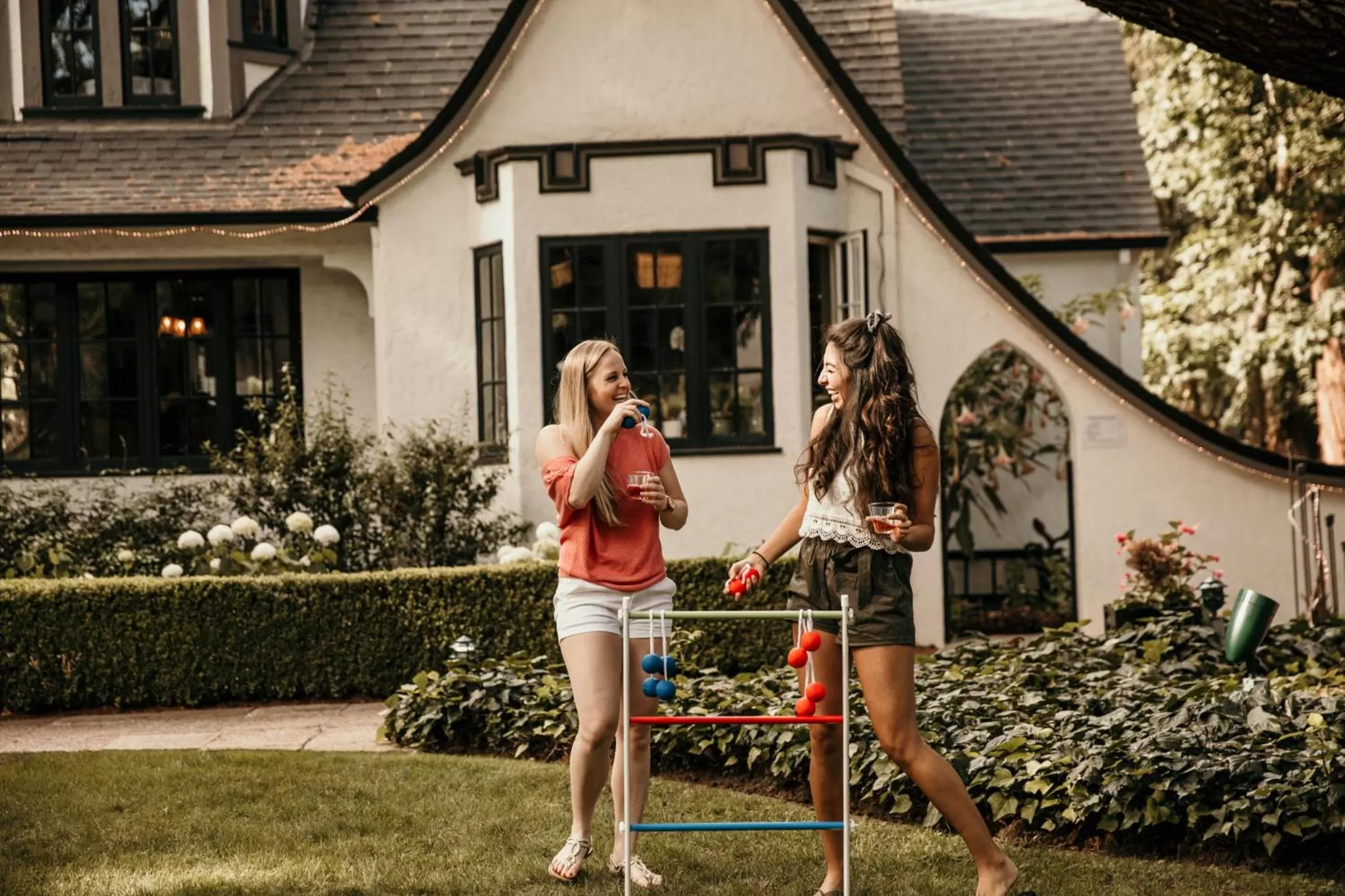 group of guests in Candlelight Inn Napa Valley