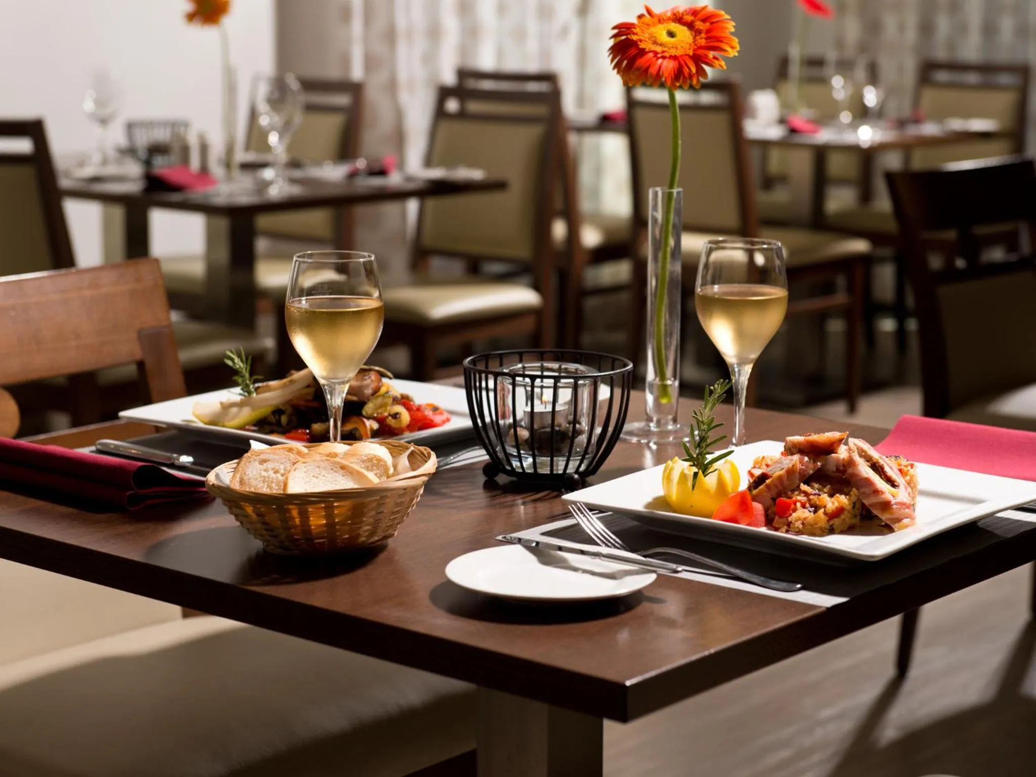 Lunch in ACHAT Hotel Budapest