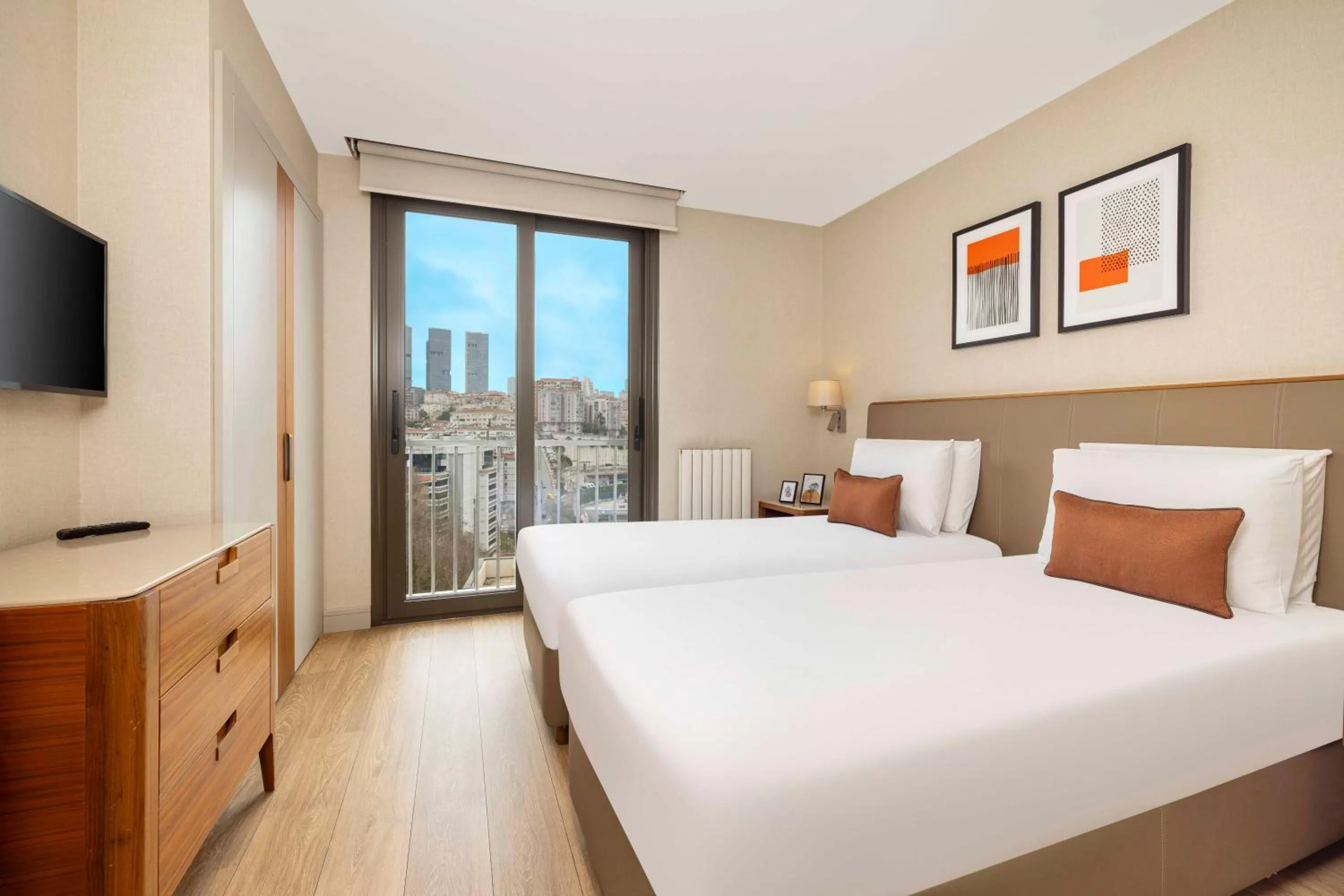 Bed in Tzl Suites Hotel Nişantaşı