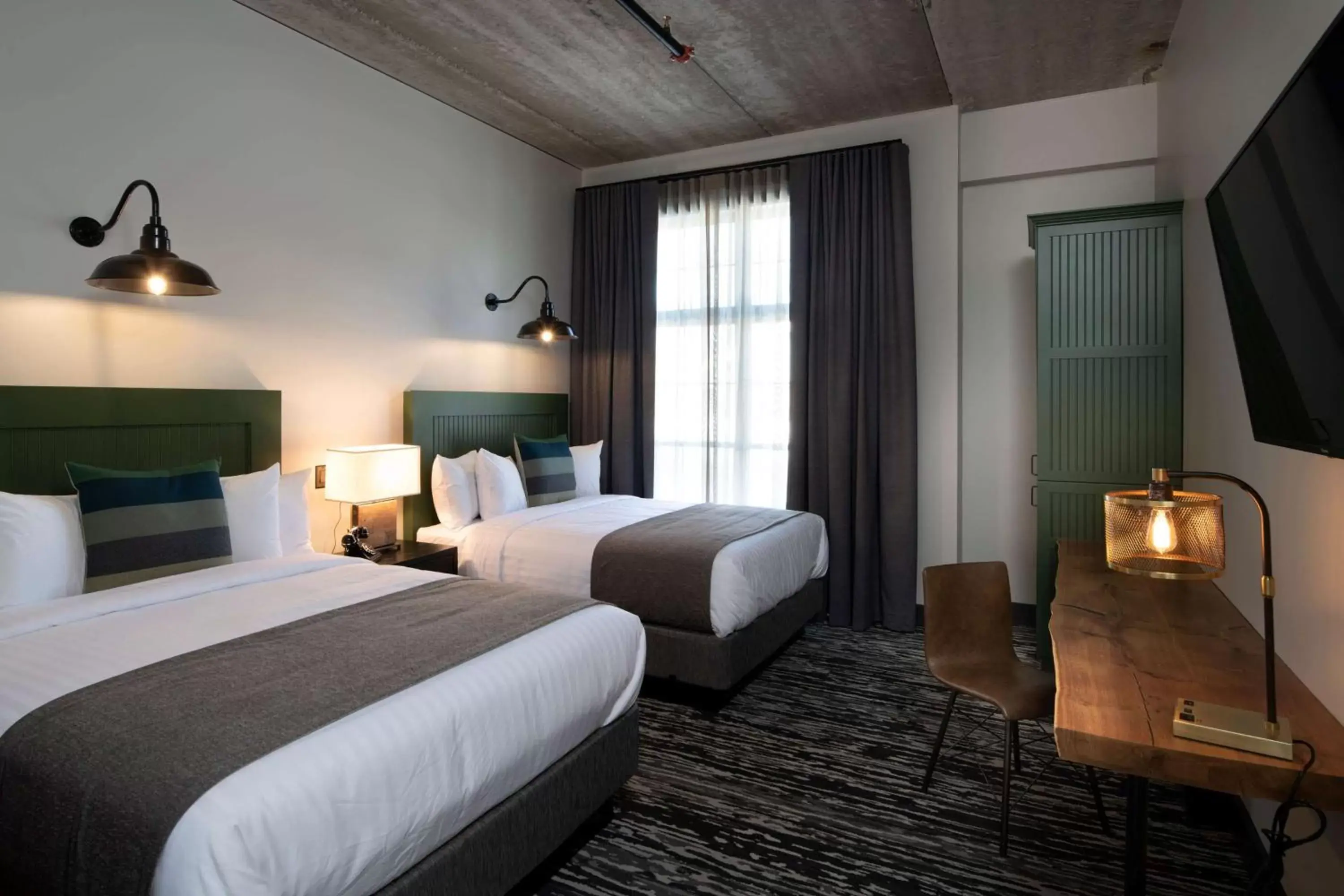 Queen Room with Two Queen Beds - Non-Smoking in Cantilever Hotel, Trademark Collection by Wyndham Queen Room with Two Queen Beds - Non-Smoking in Cantilever Hotel, Trademark Collection by Wyndham