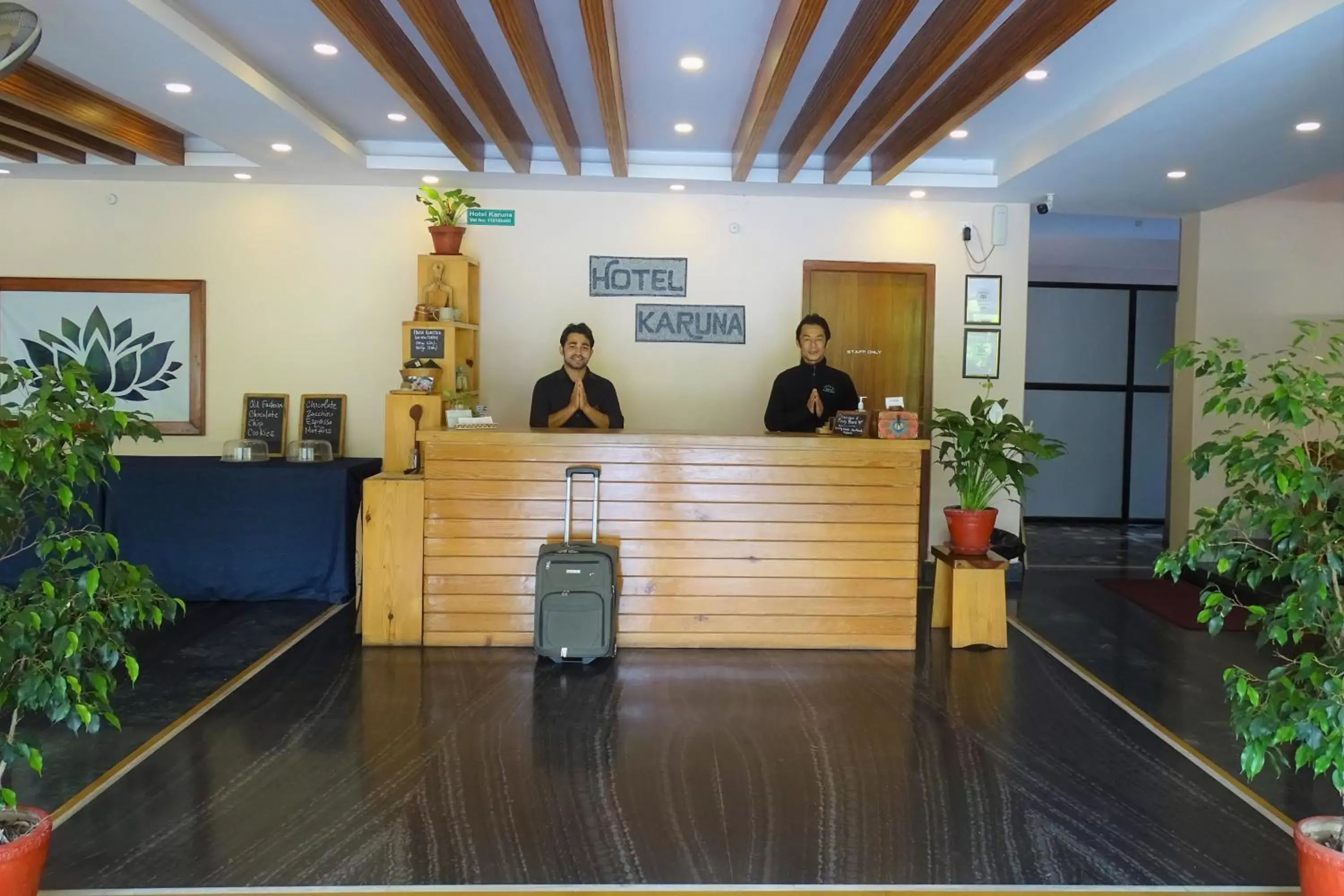 Staff, Lobby/Reception in Hotel Karuna