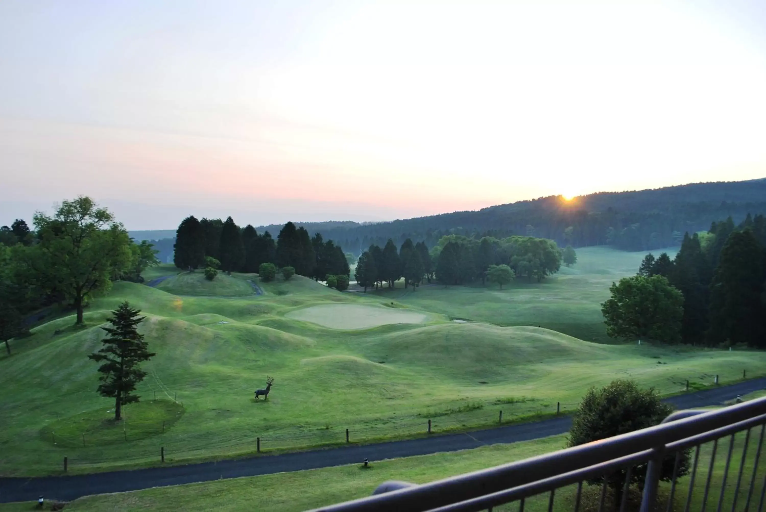 Mountain view in Aso Resort Grandvrio Hotel