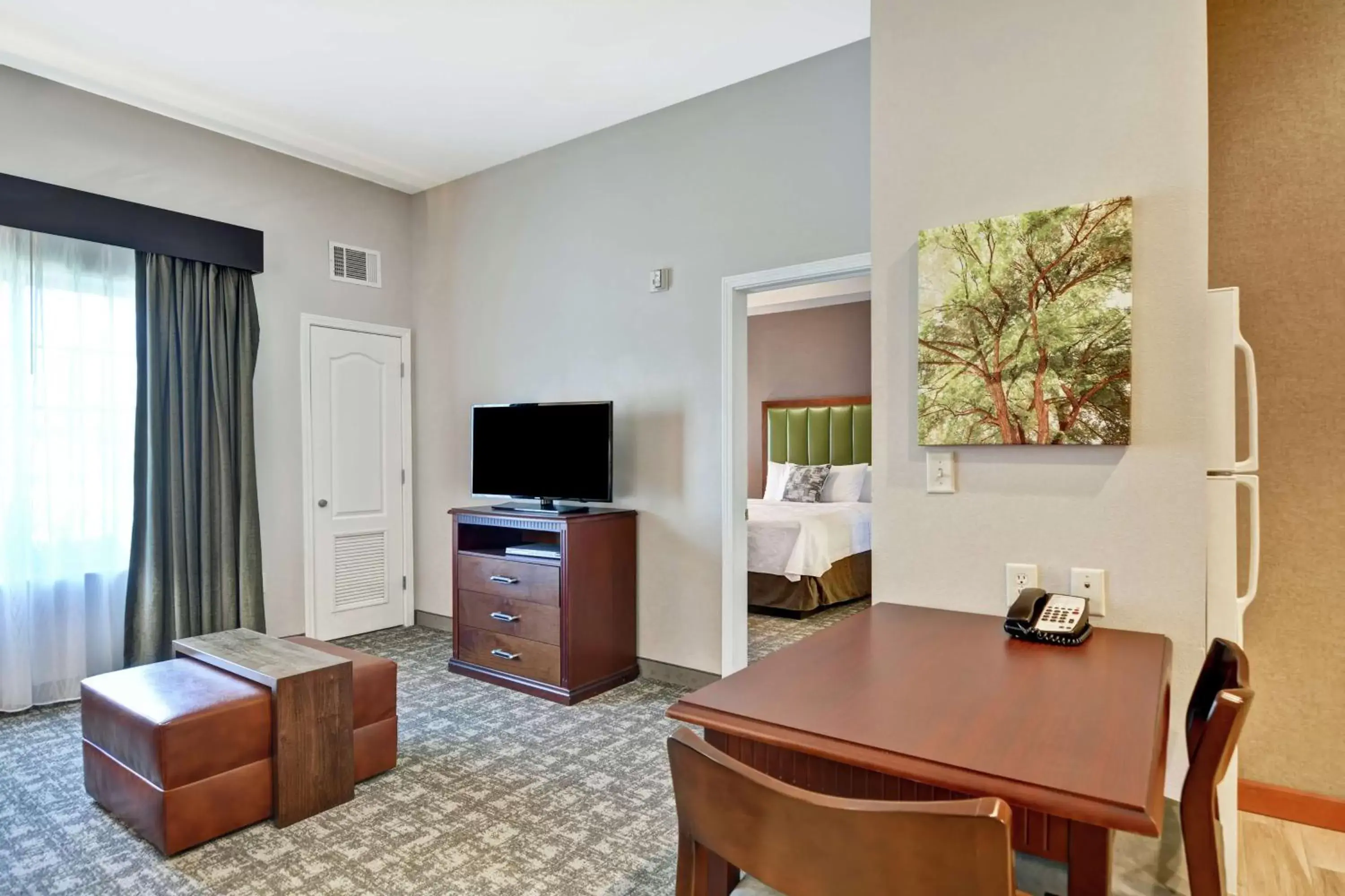 Living room, TV/Entertainment Center in Homewood Suites by Hilton Reno