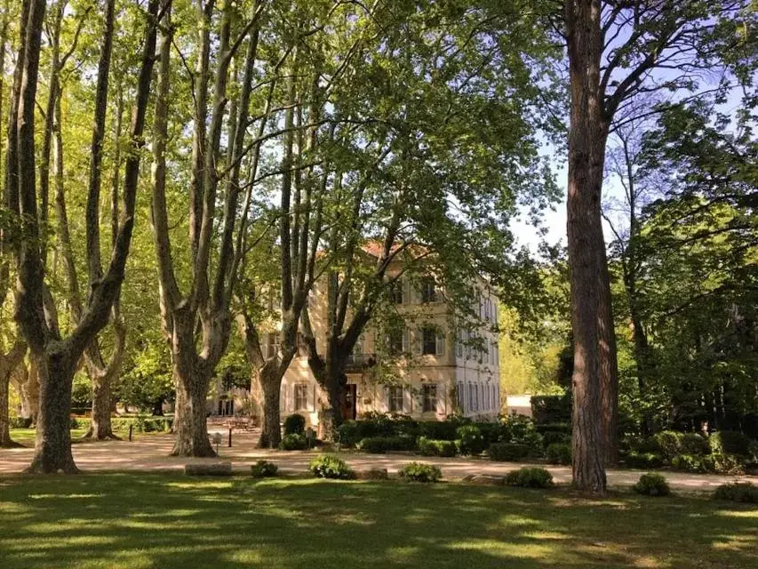 Garden in Hotel Château Des Alpilles