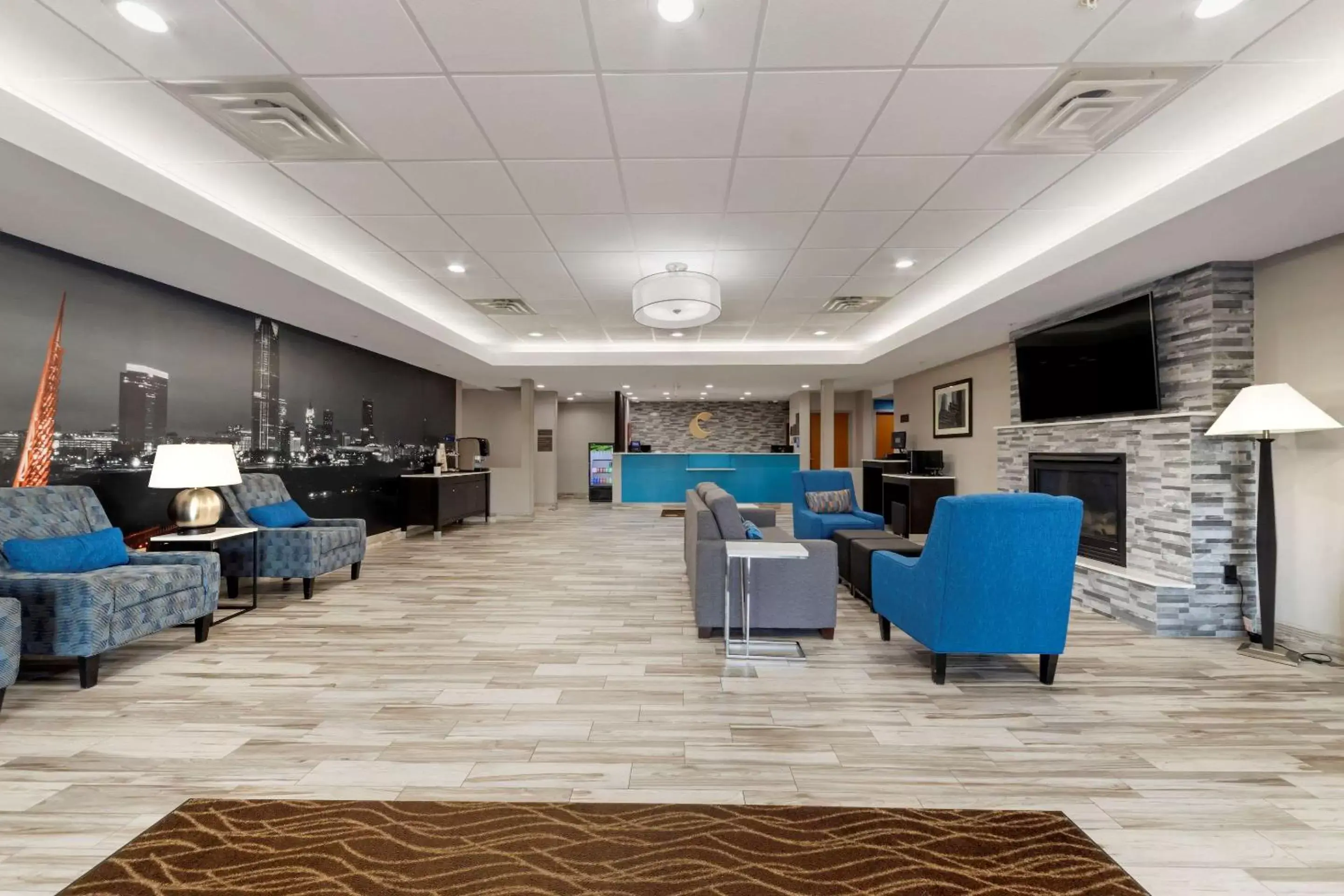 Lobby or reception in Comfort Inn and Suites Quail Springs Lobby or reception in Comfort Inn and Suites Quail Springs
