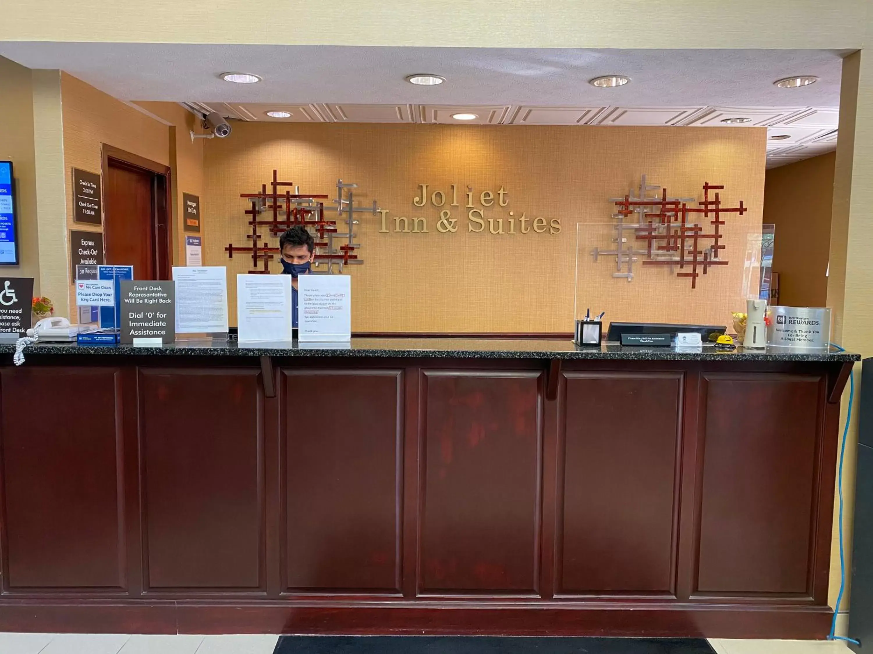 Lobby or reception, Lobby/Reception in Best Western Joliet Inn & Suites